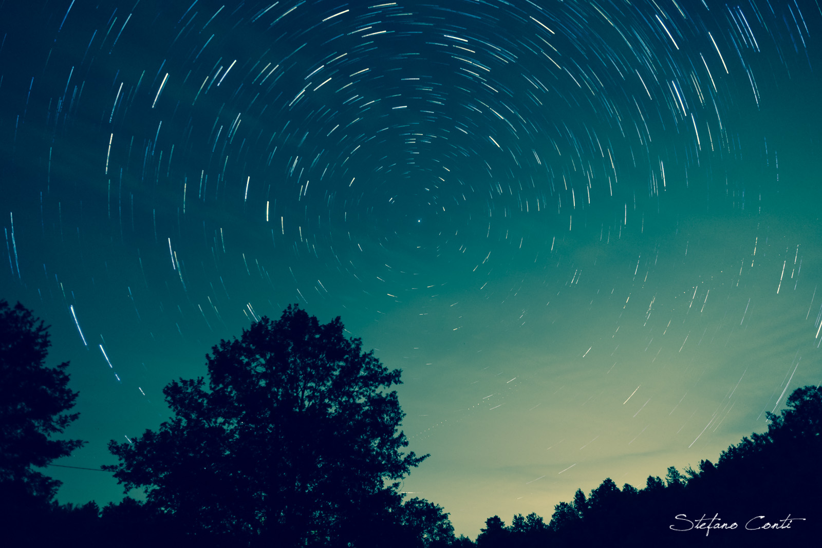 Star Trail and Fuji-x1