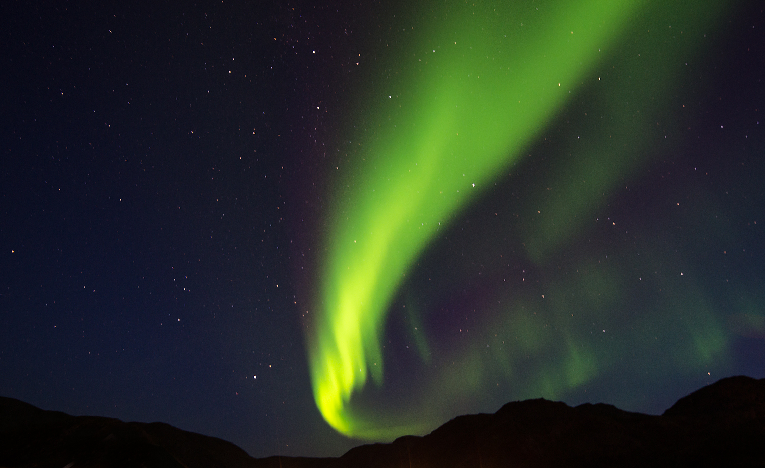 Aurora Borealis over the North Cape