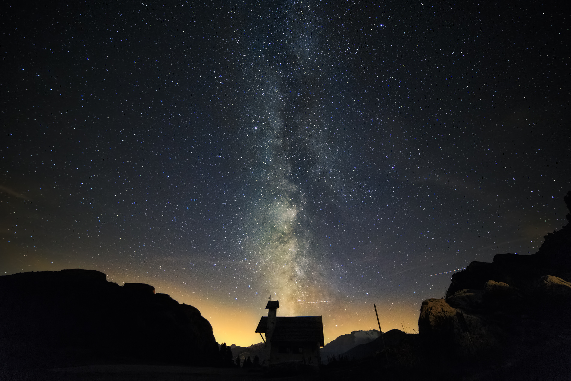 Milky Way to Falzarego