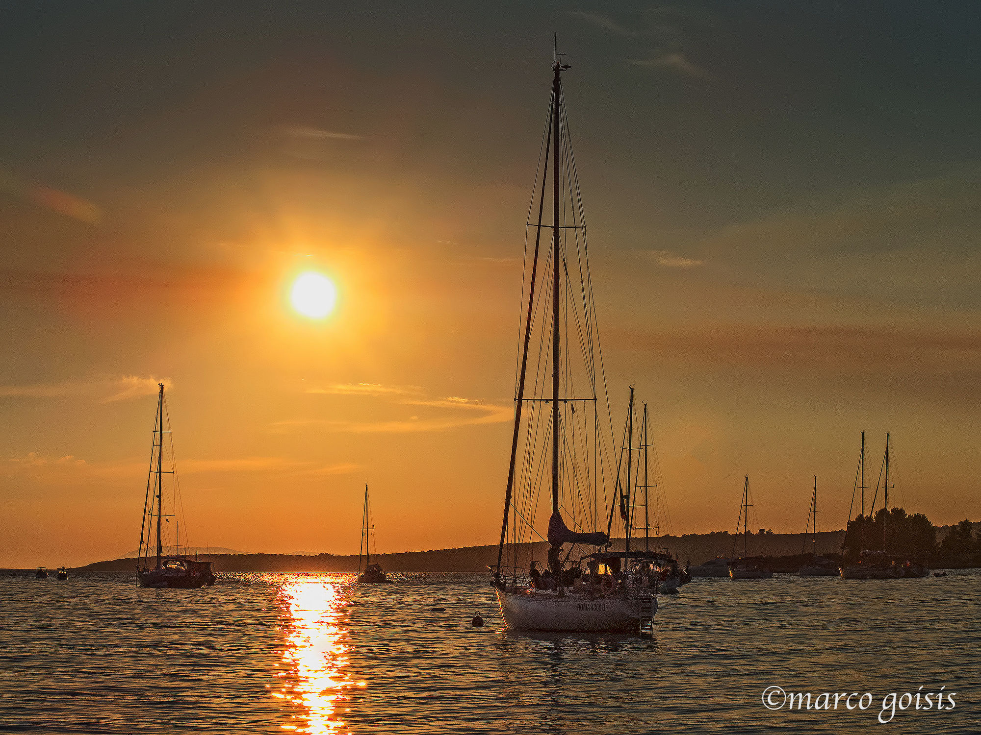 Tramonto 5 (Vela Luka)