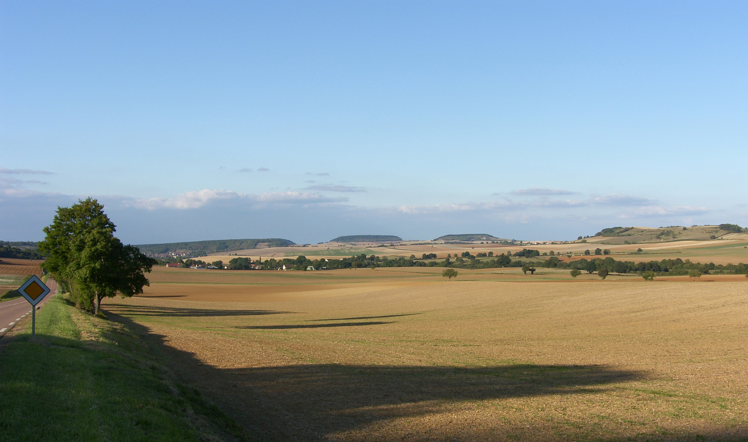 Lungo la strada -Borgogna
