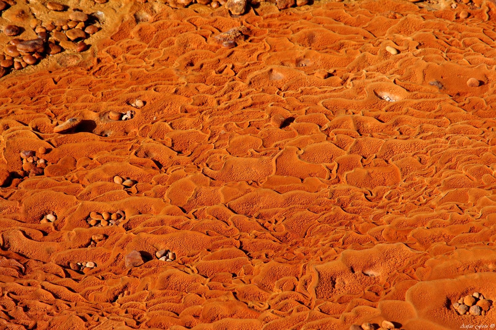 Detail of the iron source