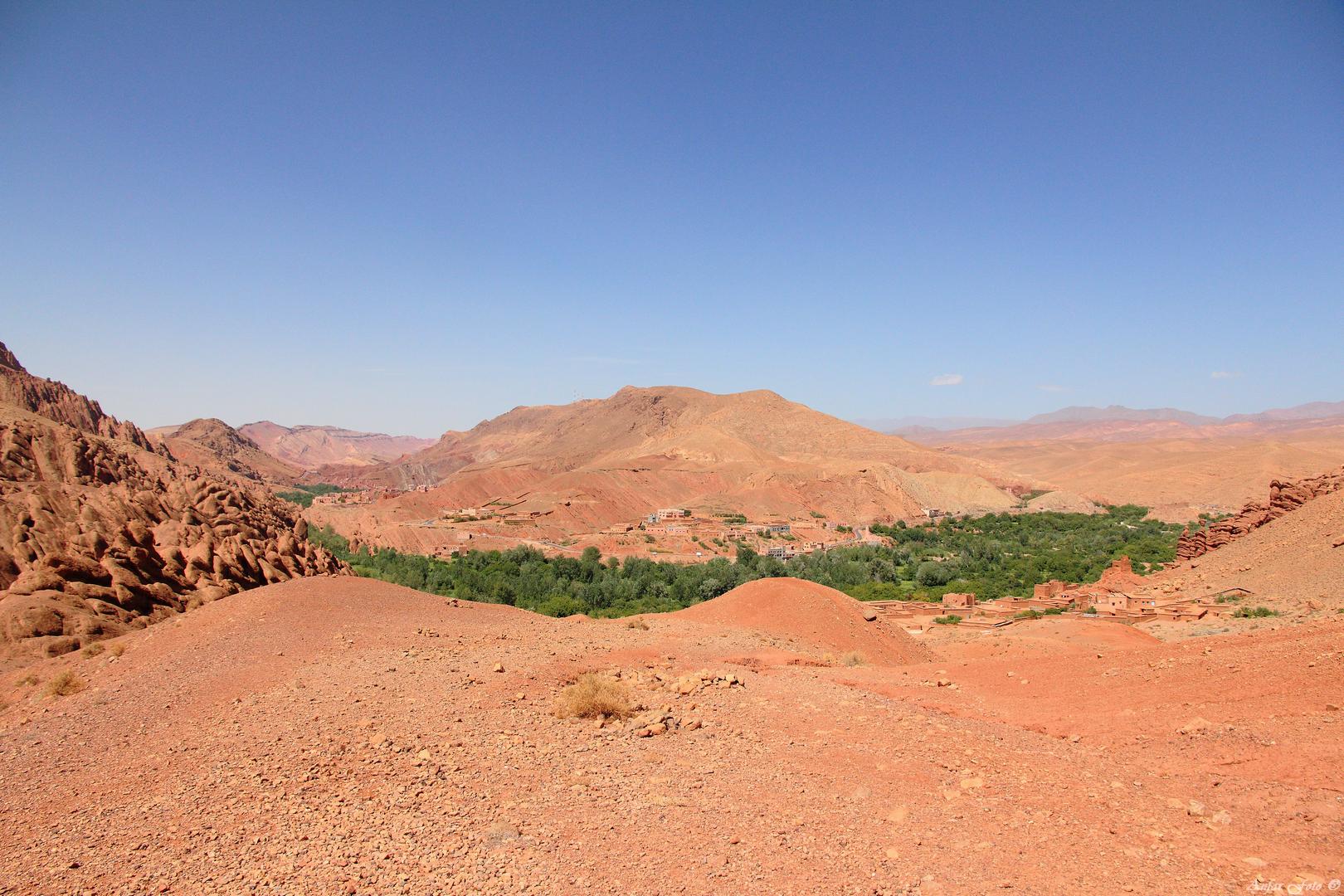 View from the Dades gorges