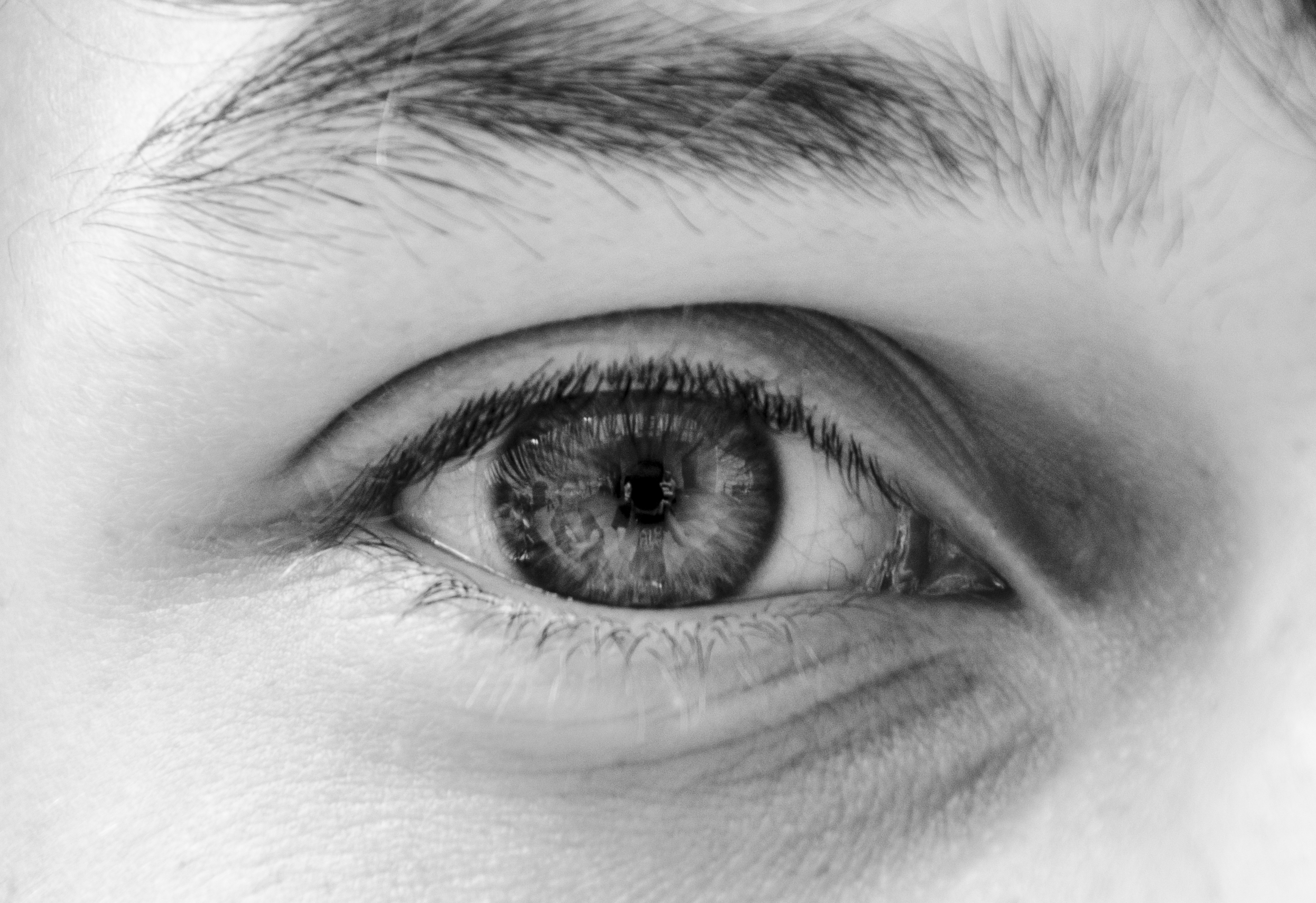 l'occhio che riflette il tutto