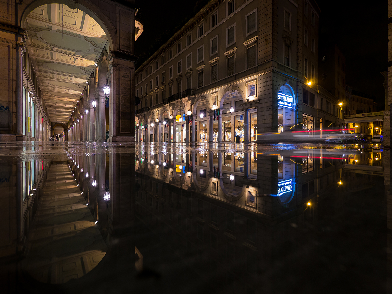 I portici di via Roma