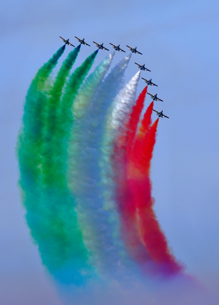 Tricolore aereo