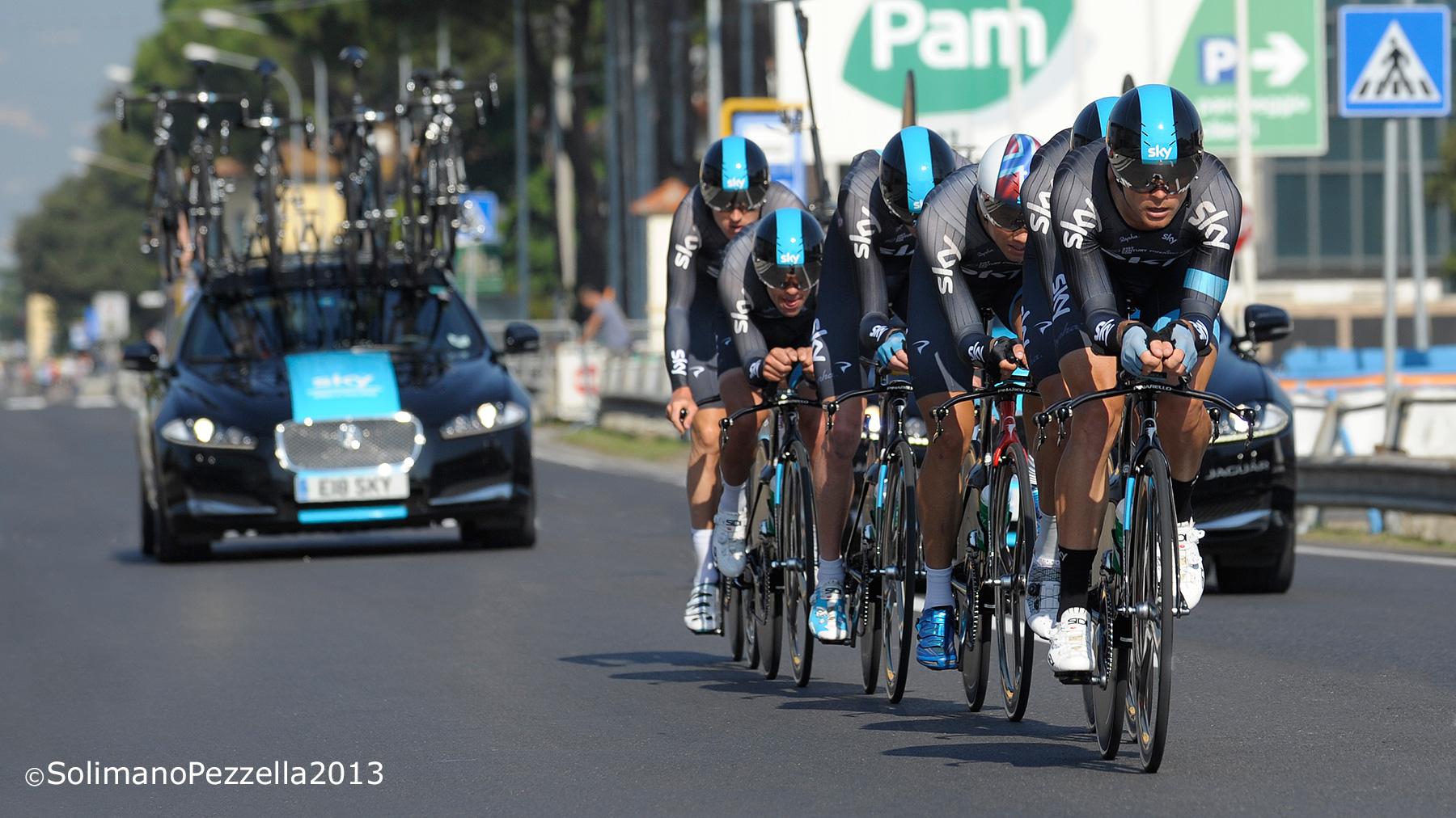 Prove crono squadre Mondiali ciclismo 2013