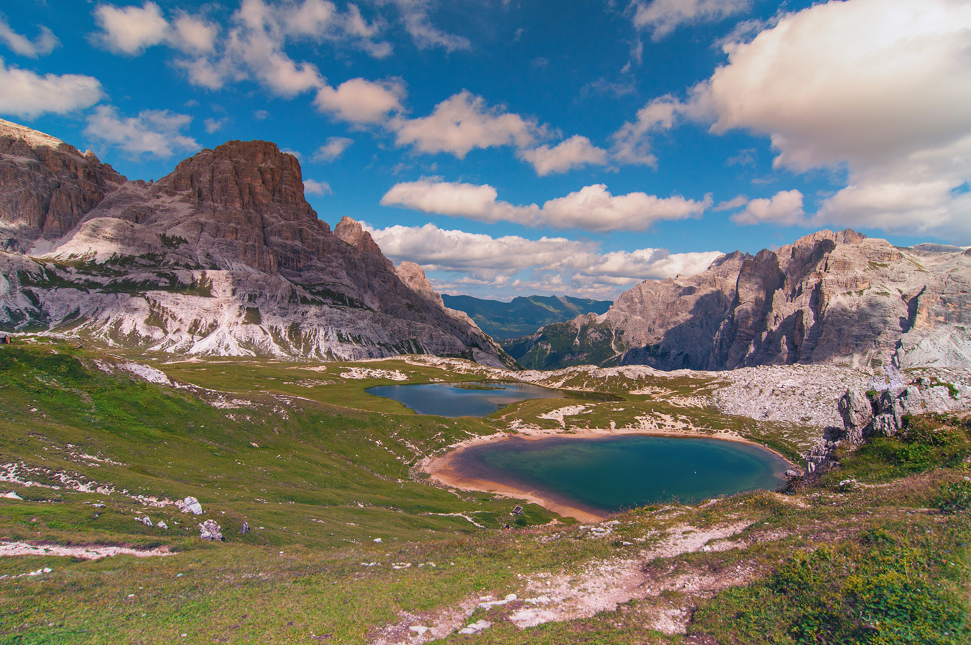 Laghi presso le Tre Cime di Lavaredo
