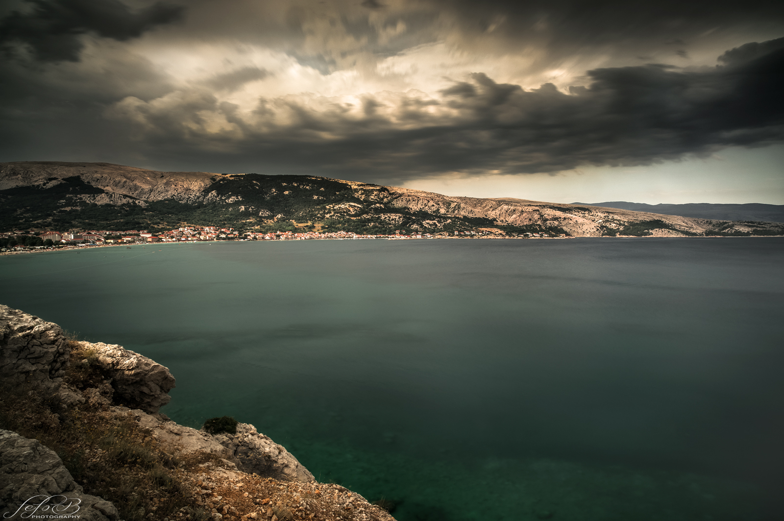 promontory view in island of Krk