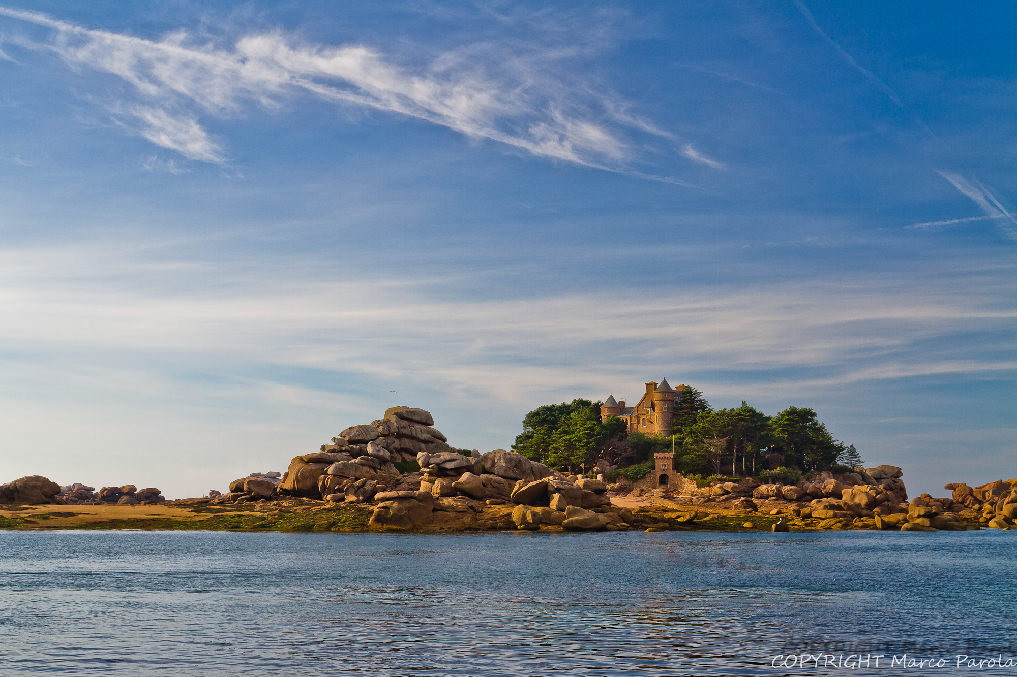 castle in ploumanac'h