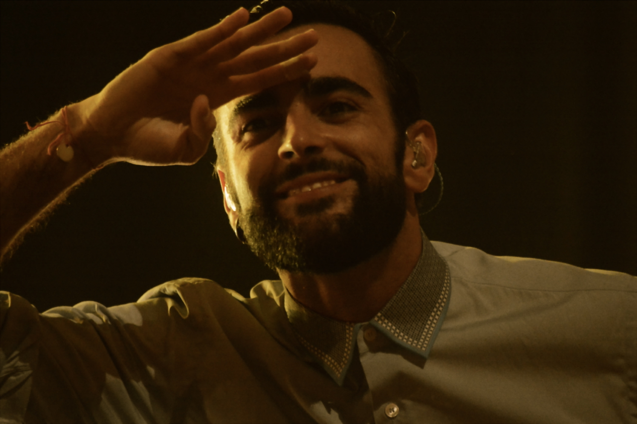 Primo piano di Marco Mengoni