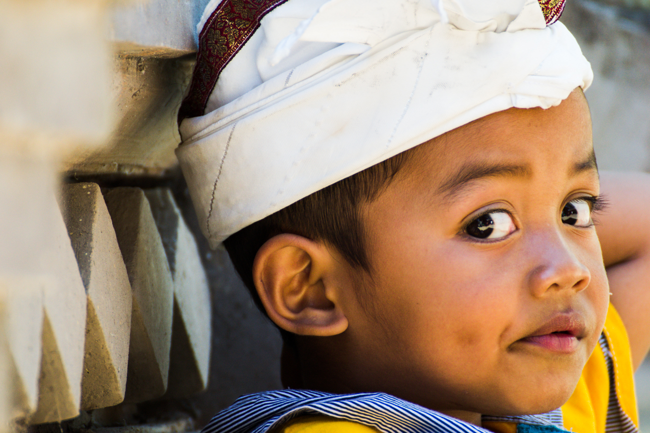 waiting for the ceremony
