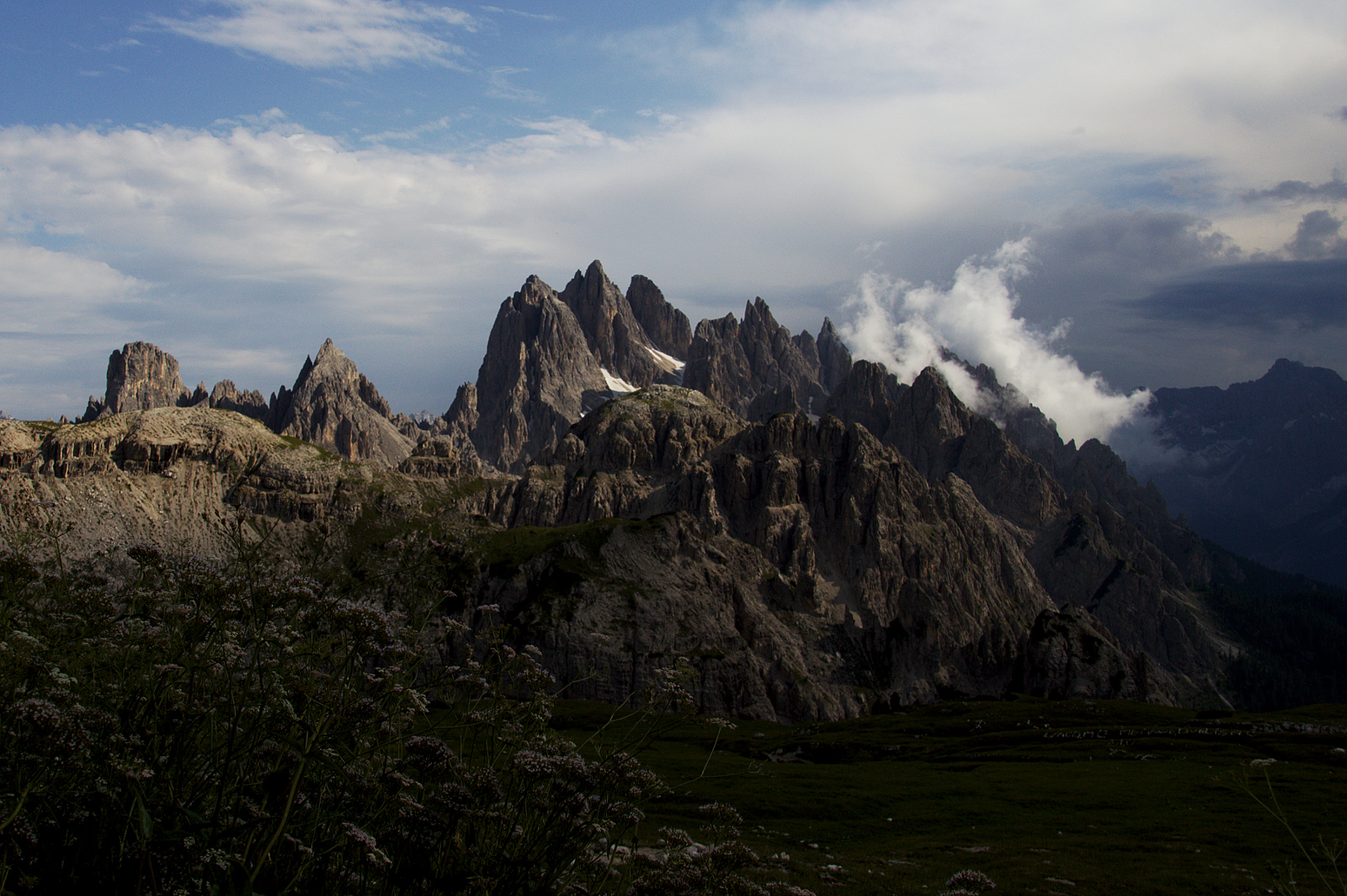 Vista dal rifugio Auronzo