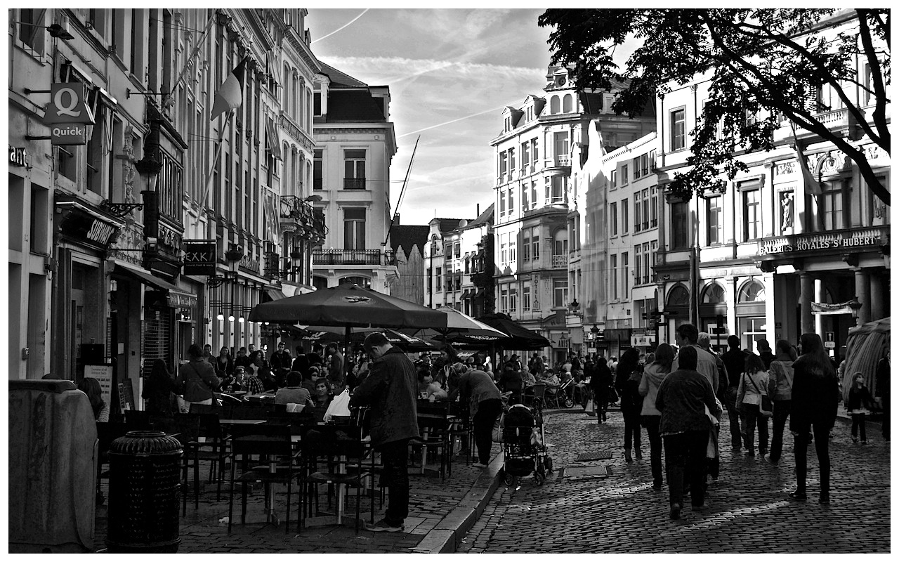 Ordinary day in Brussels