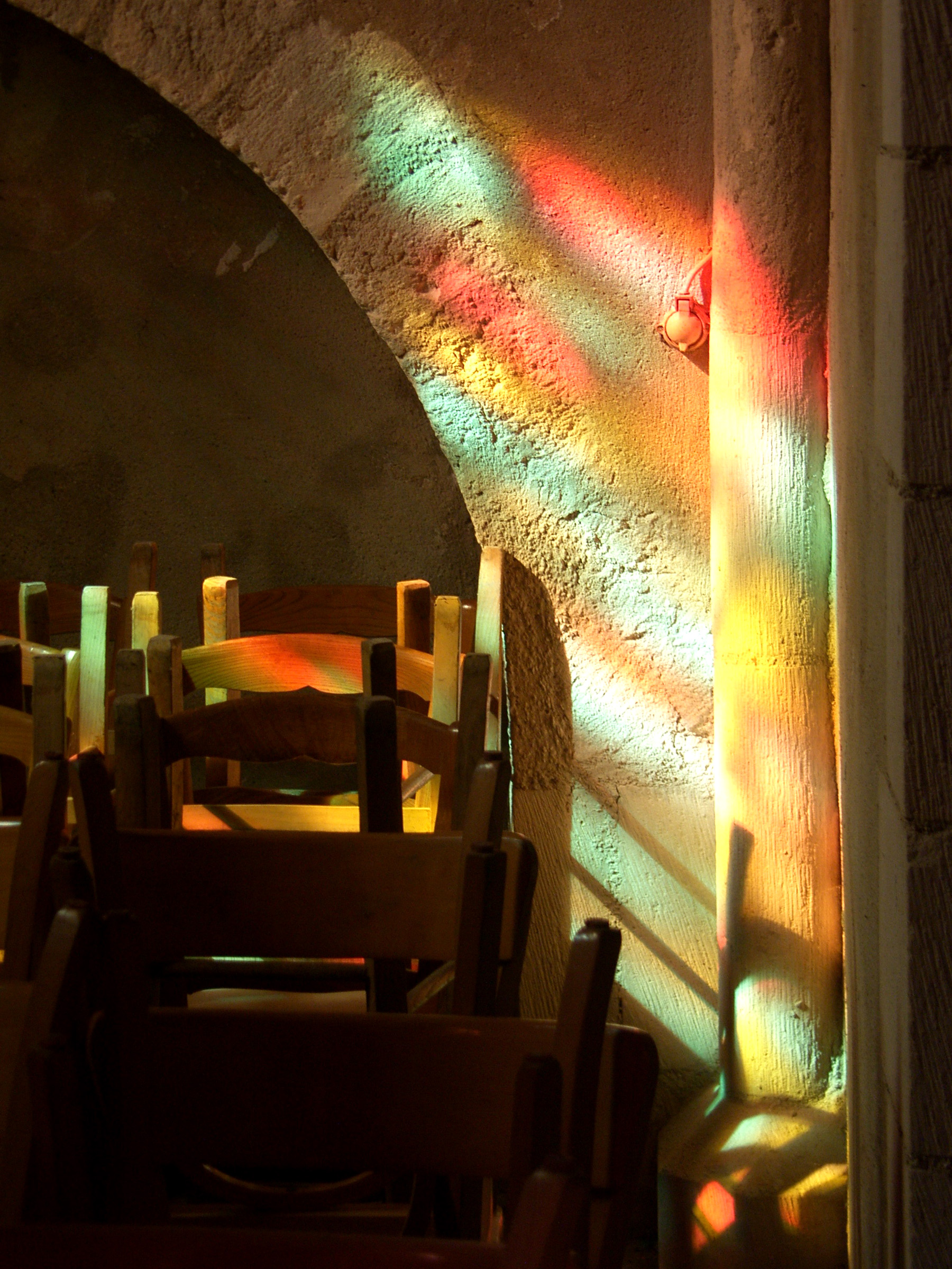 Sedie e riflessi - Champagne