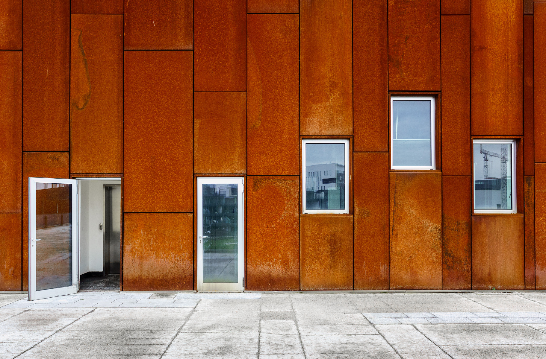 One open, four closed