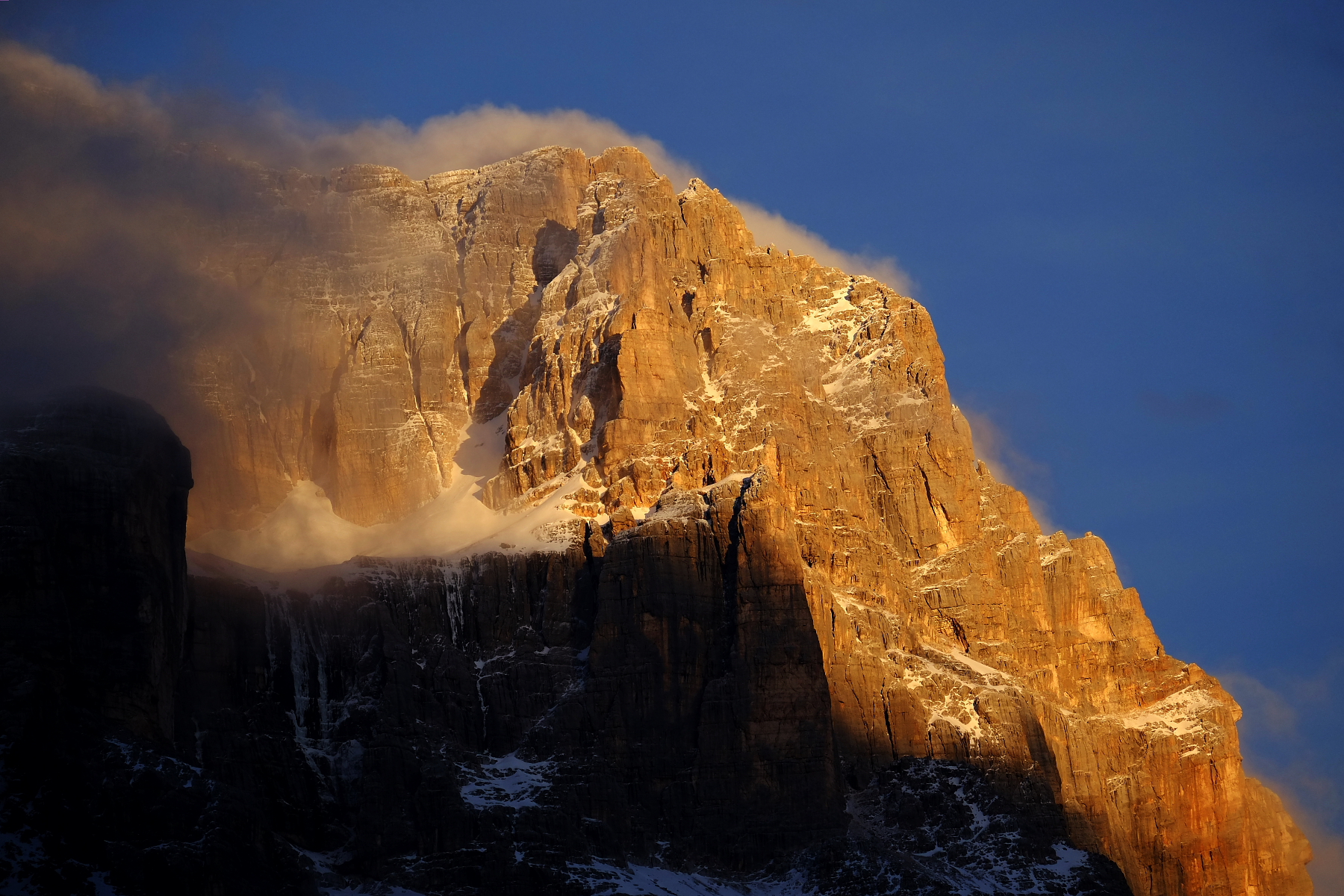 La cima del Cristallo oggi