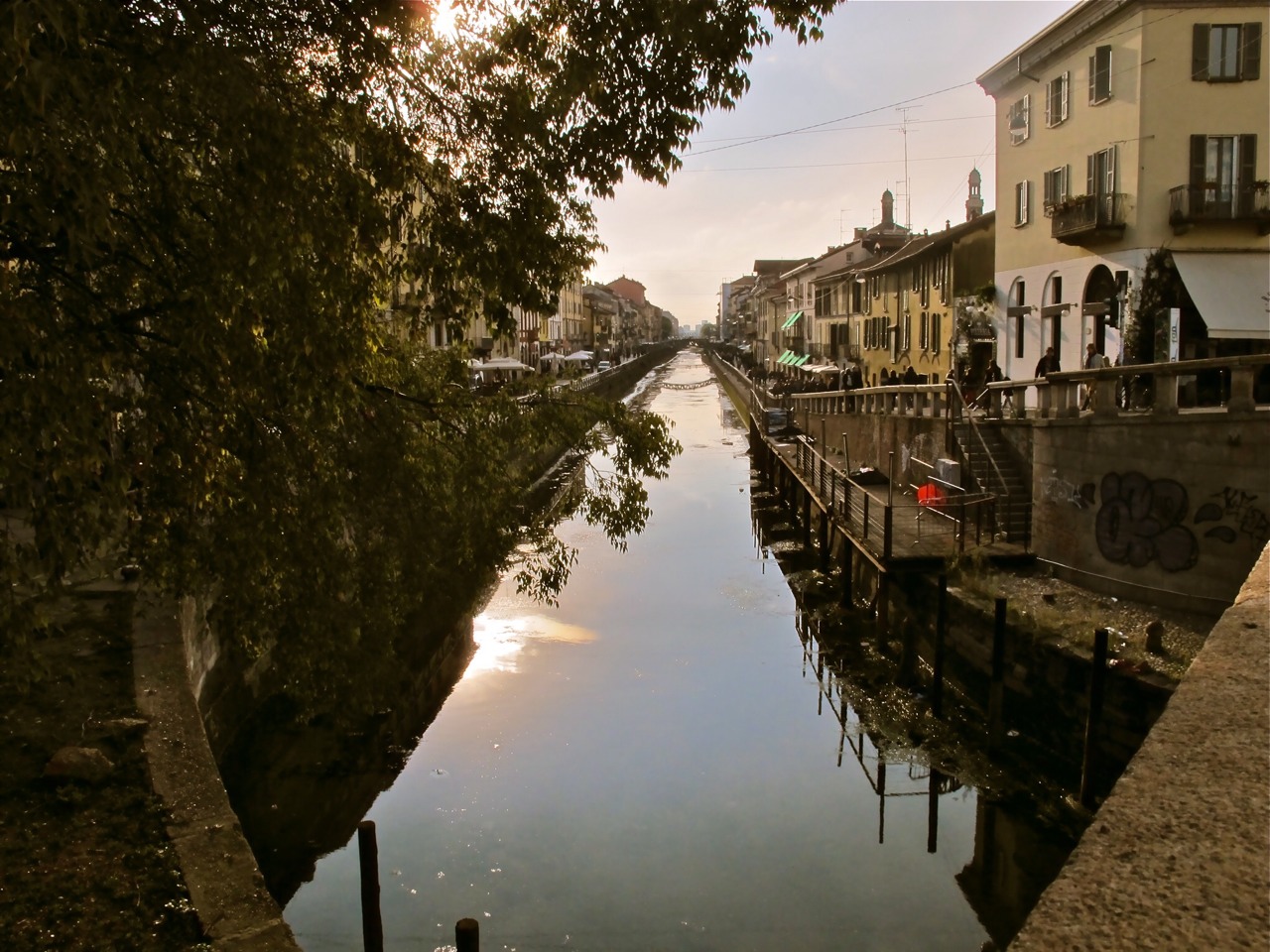 Milano, Il Naviglio in Ottobre