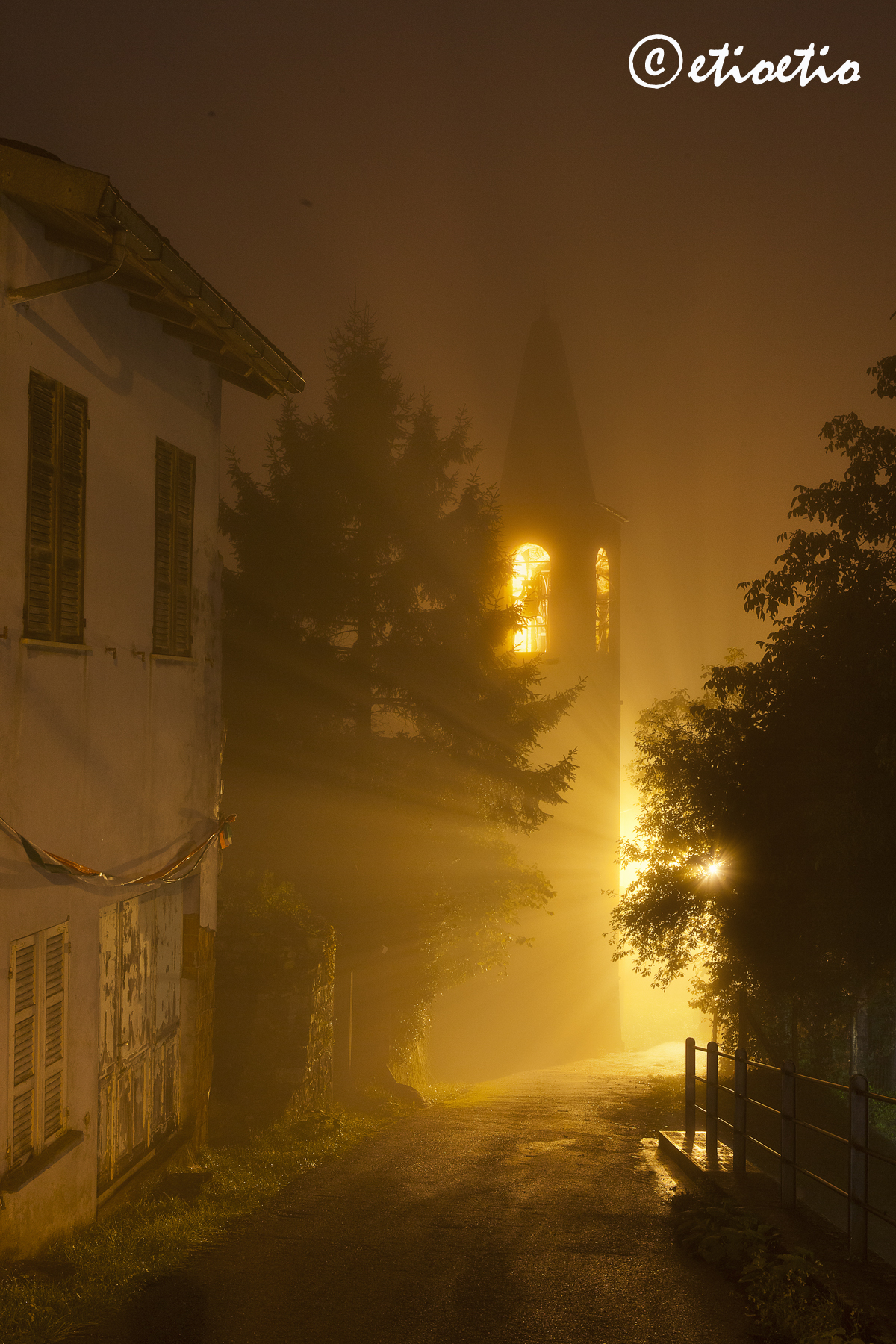 Curletti in a foggy evening ..