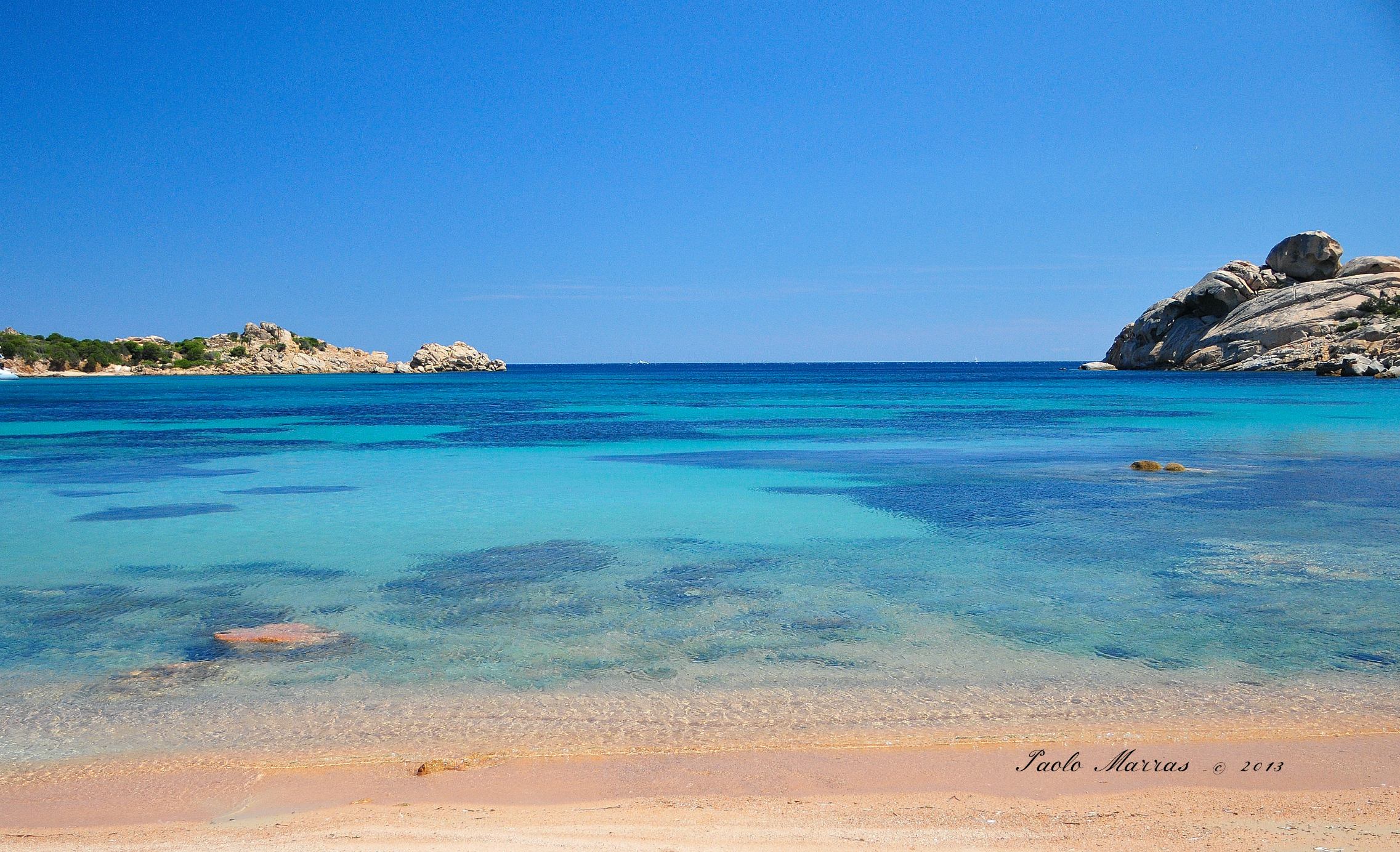 Beach spreader, La Maddalena, Sardinia, Italy