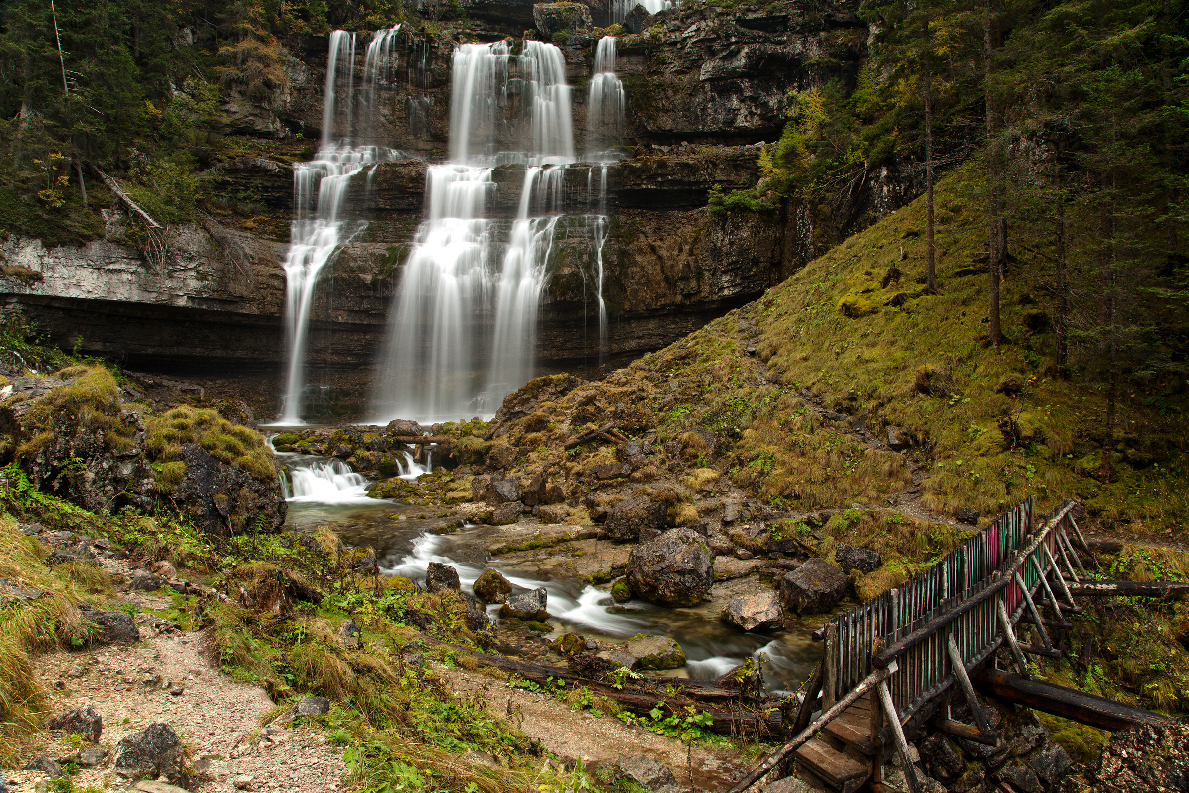 Cascata di Vallesinella bassa