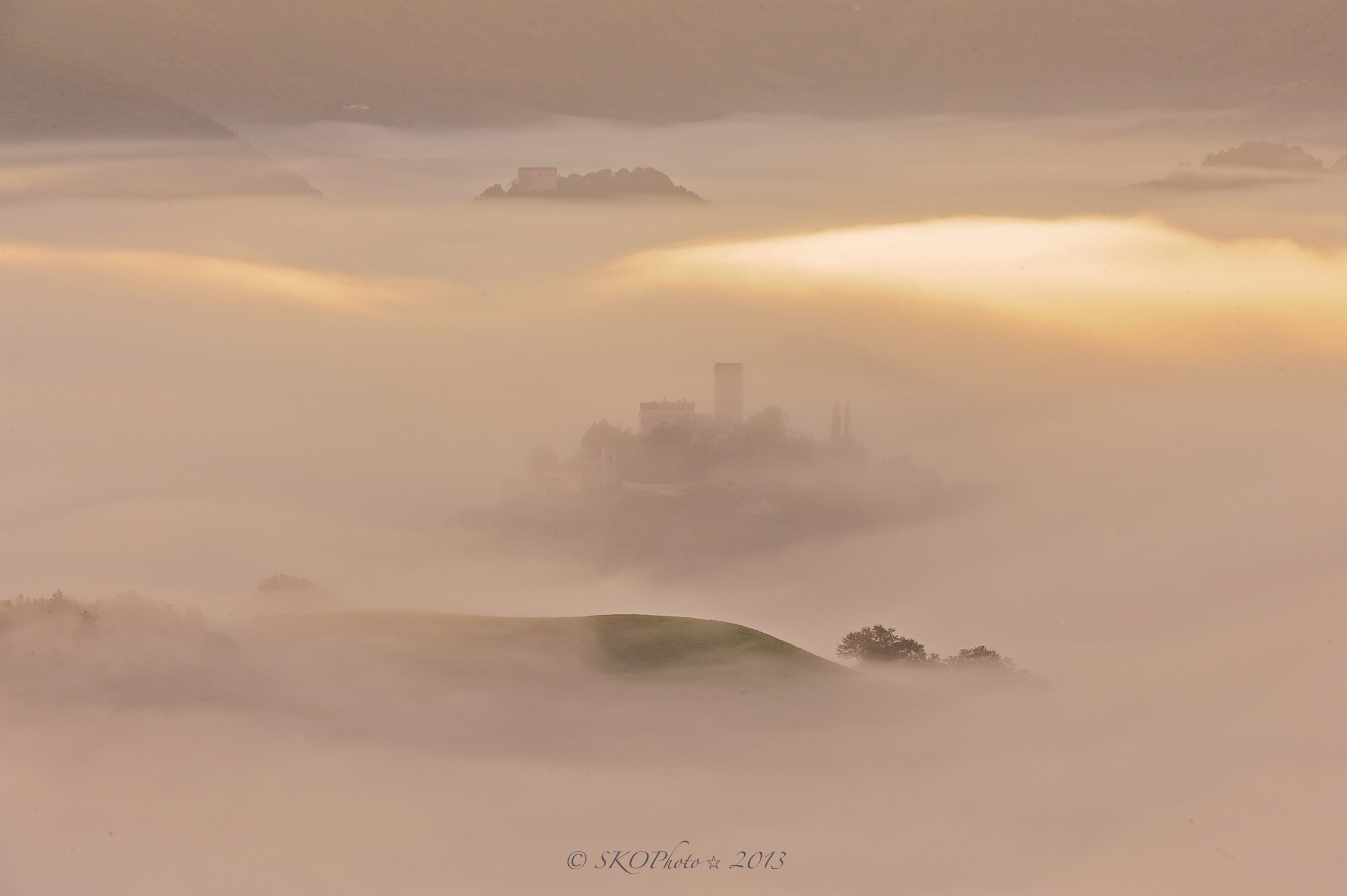 Salmaregia e Resti della Rocca di Orve,