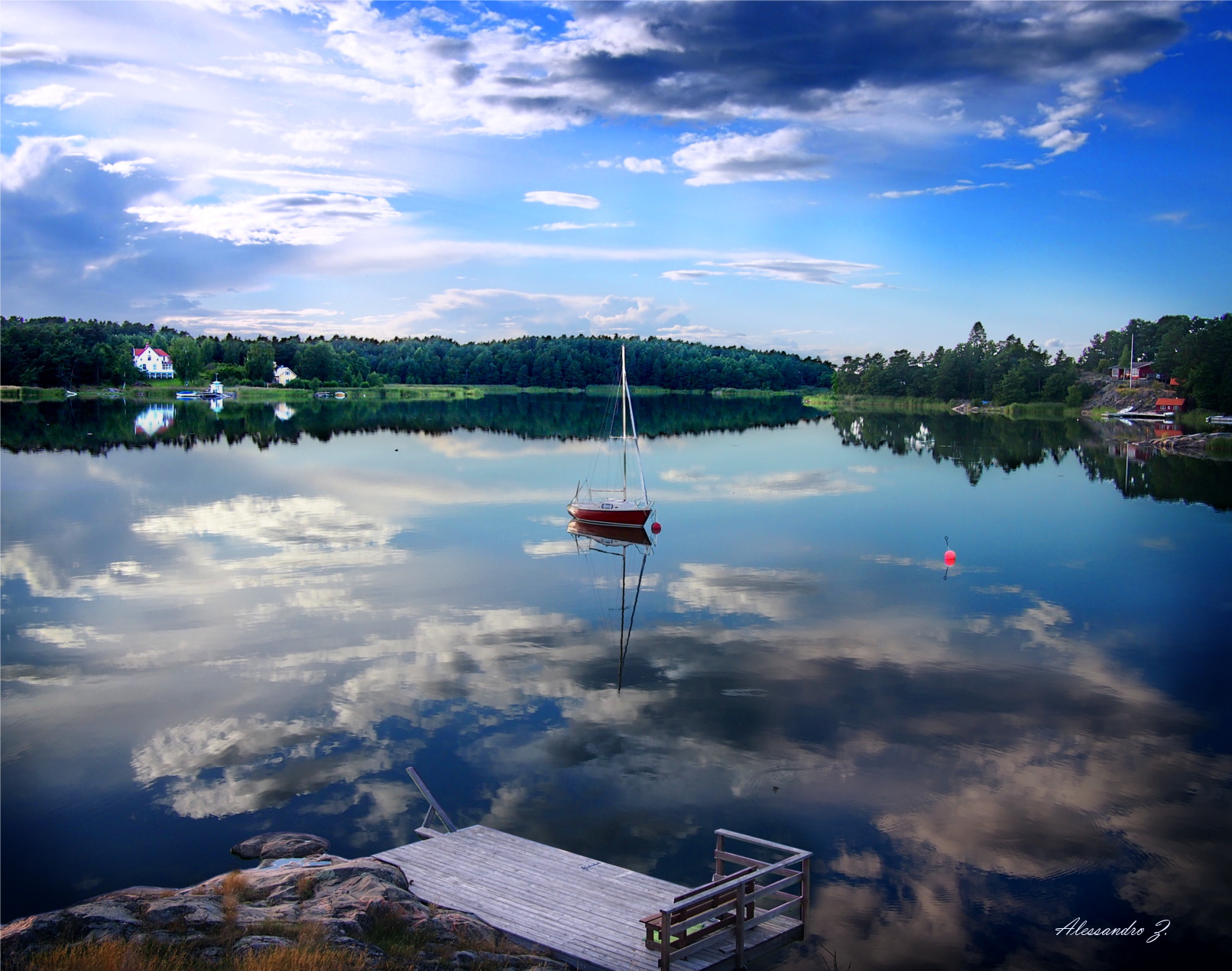Reflections in Arkösund