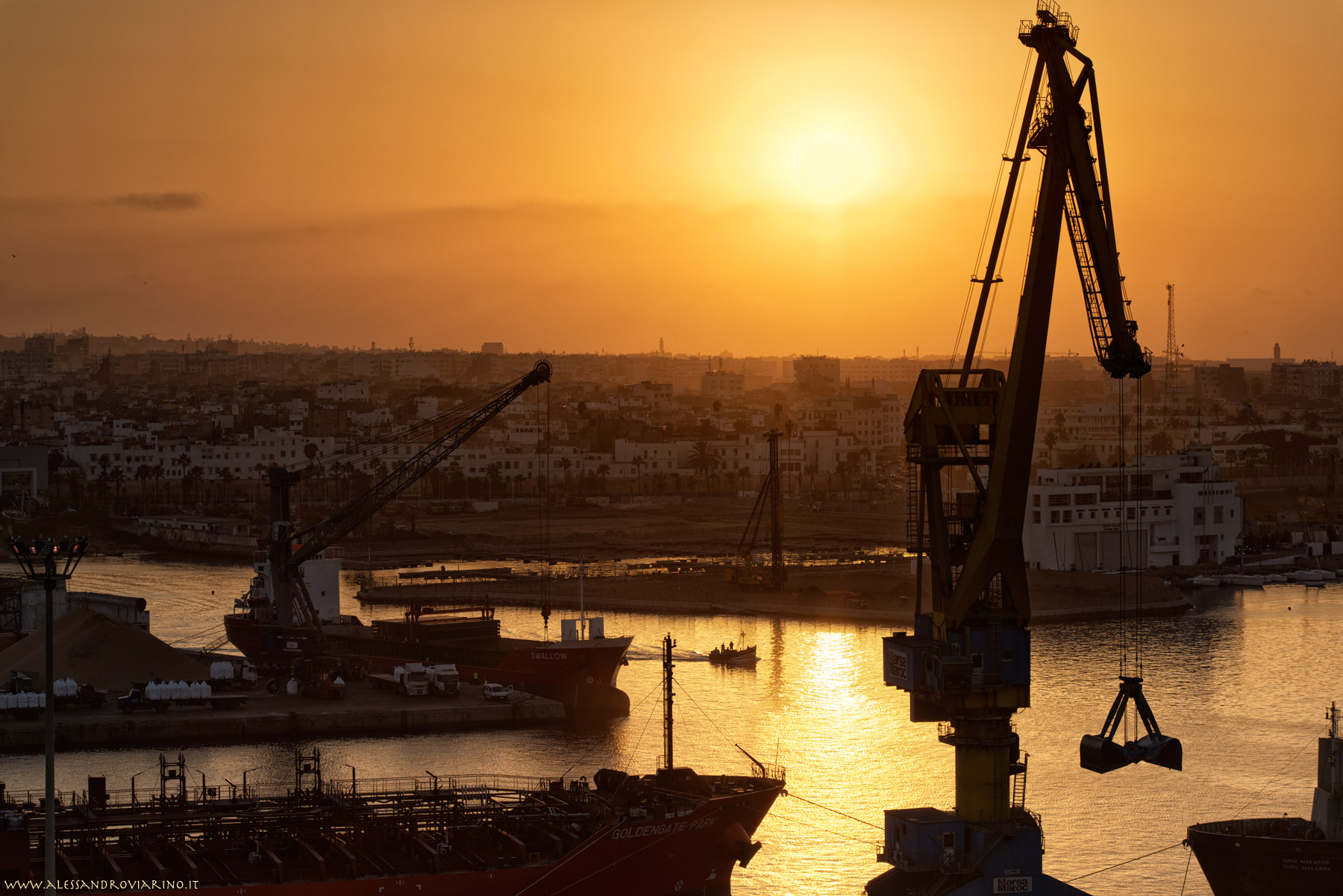 casablanca, the port