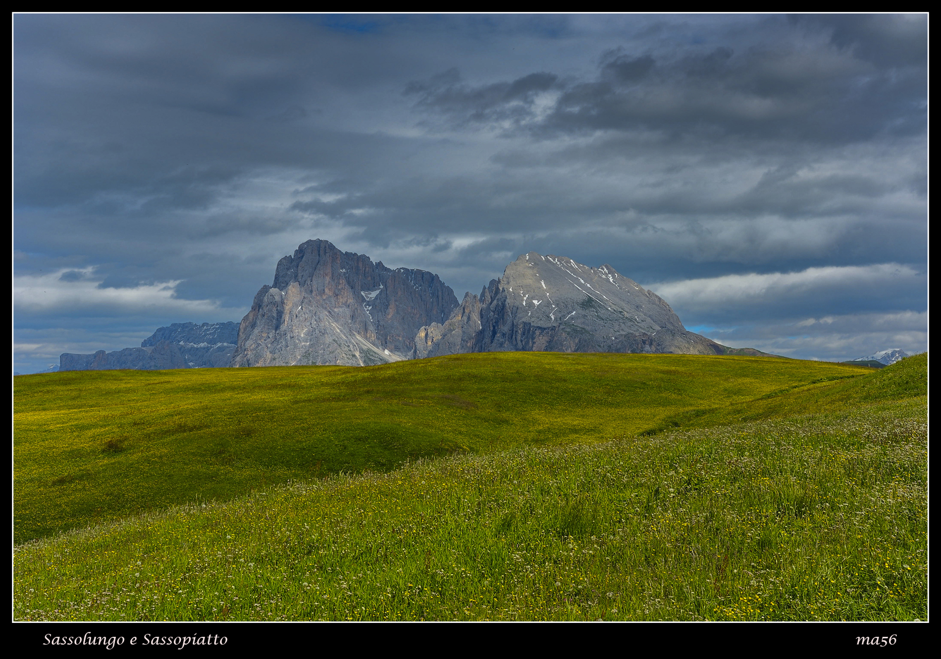 Alpe di Siusi - Sassolungo and Sassopiatto