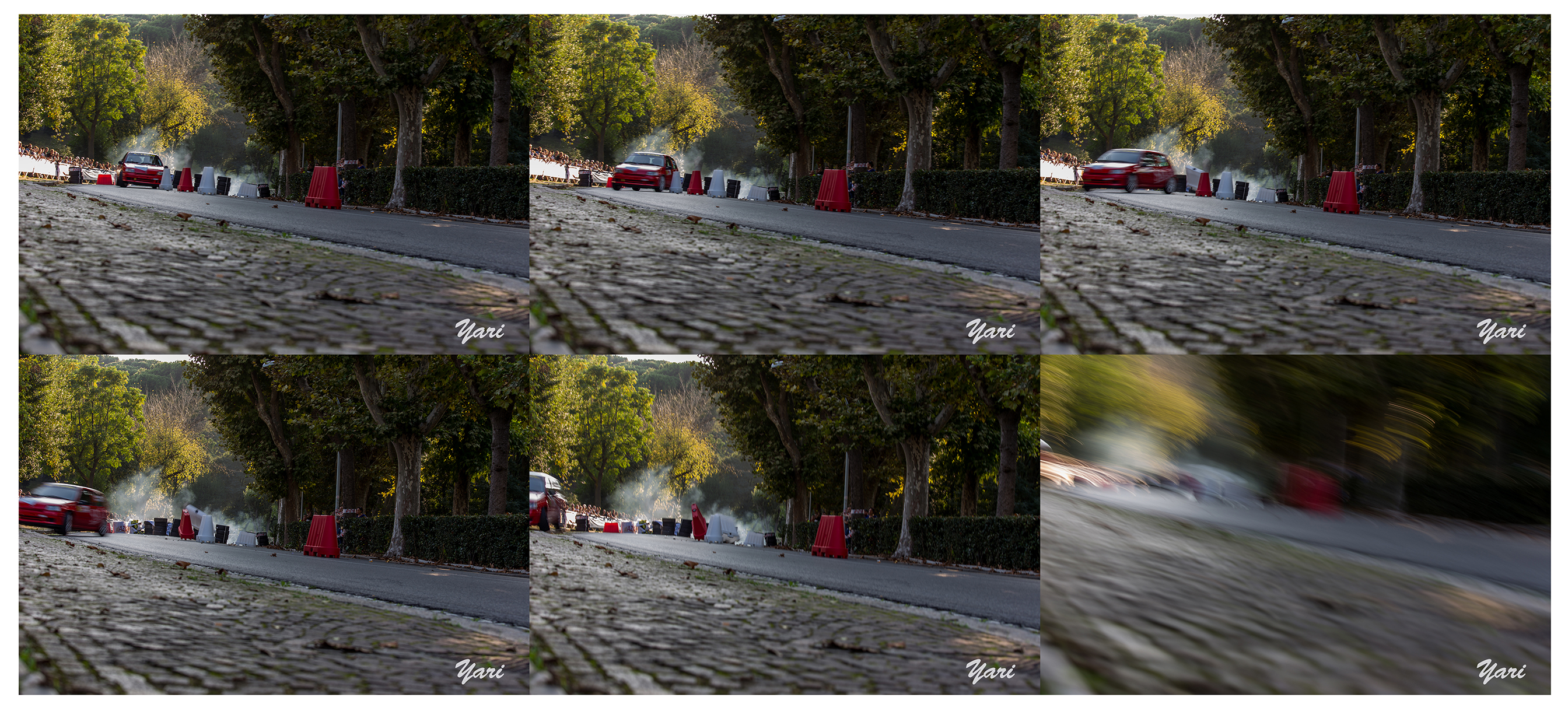 Rally di Roma - Incidente sfiorato..