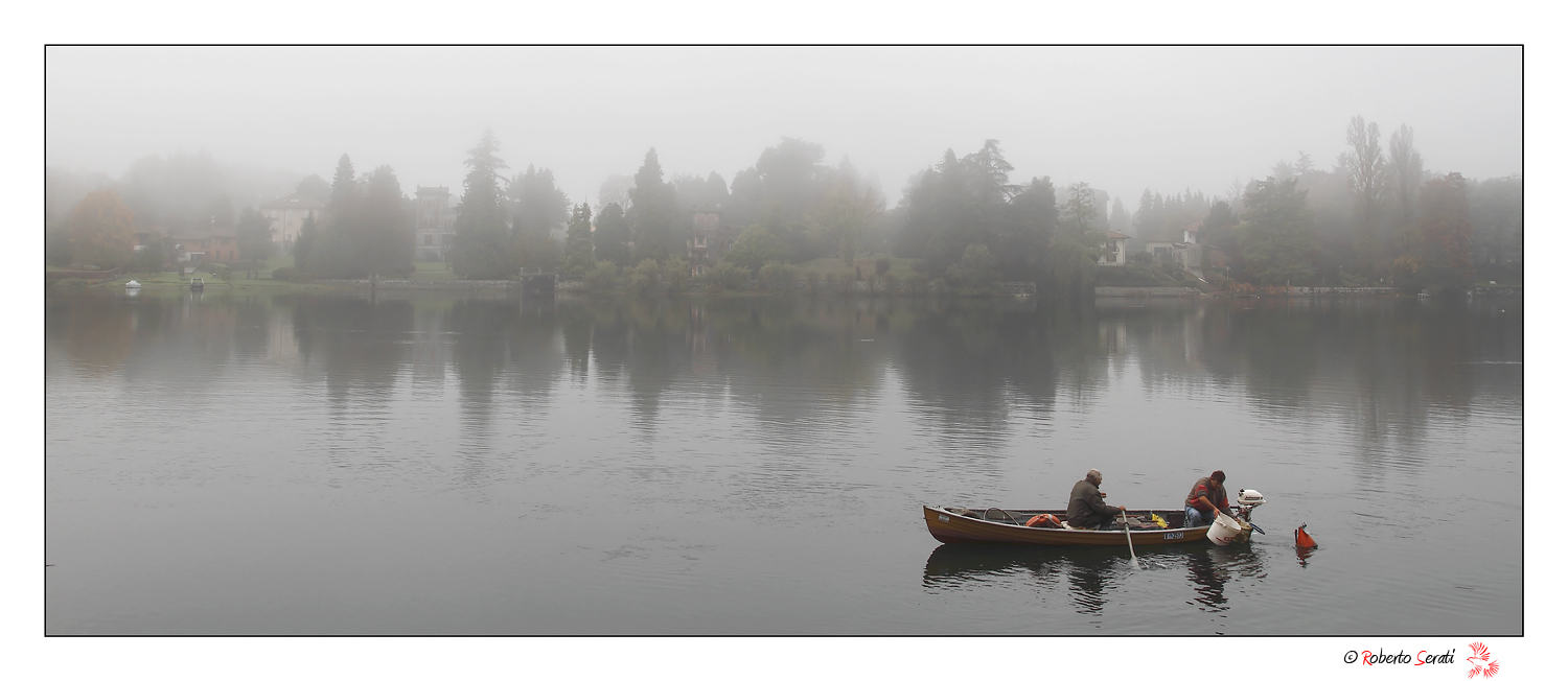 Fishermen on Ticino