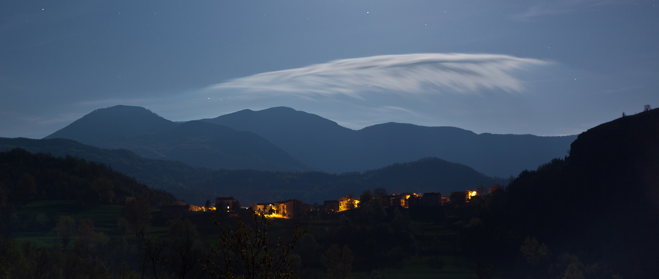 Colla, la notte e la piuma