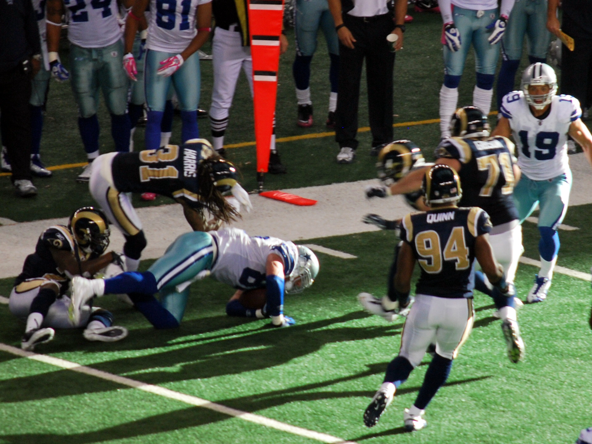 dallas cowboys vs st.louis rams