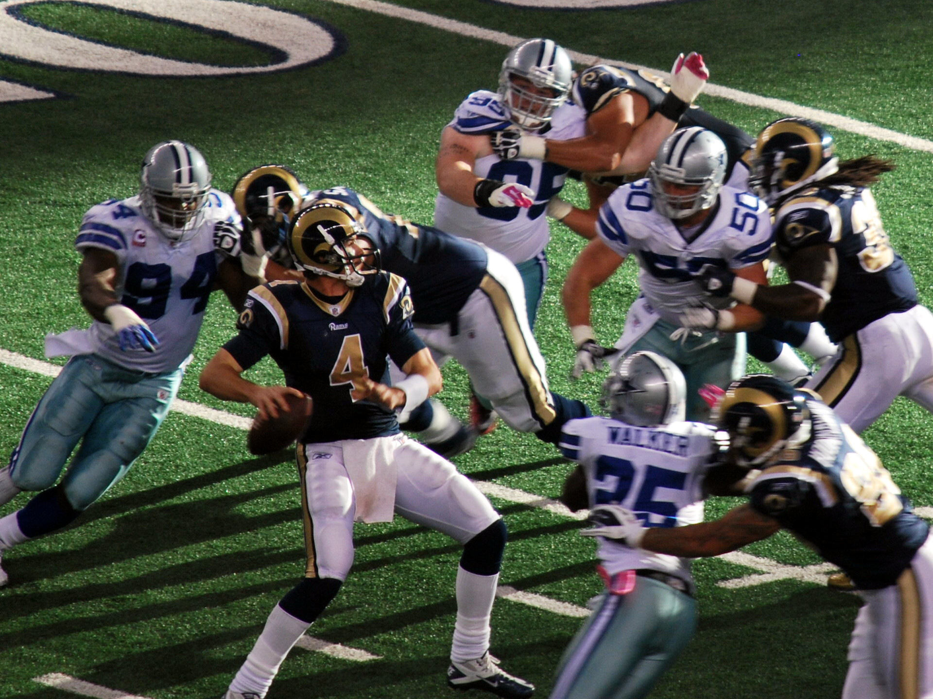 dallas cowboys vs st.louis rams