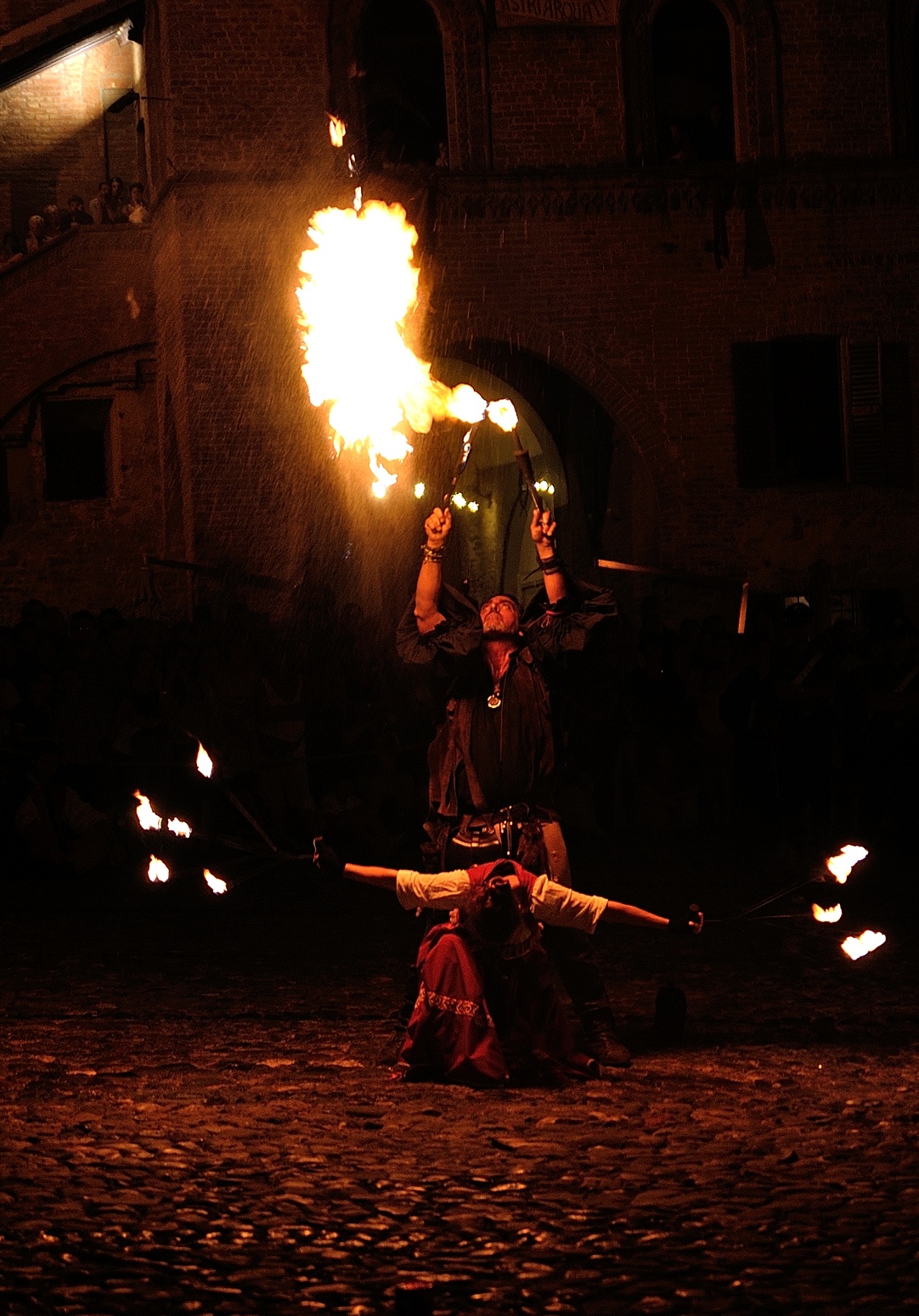 Together in the fire