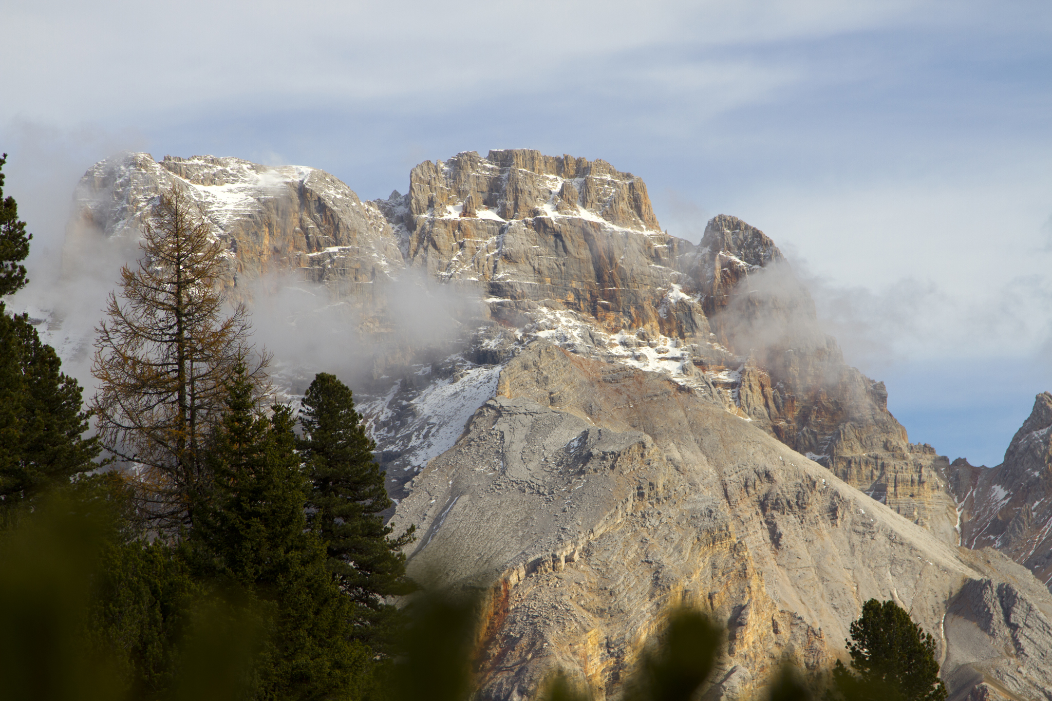 Vista nella val di senes