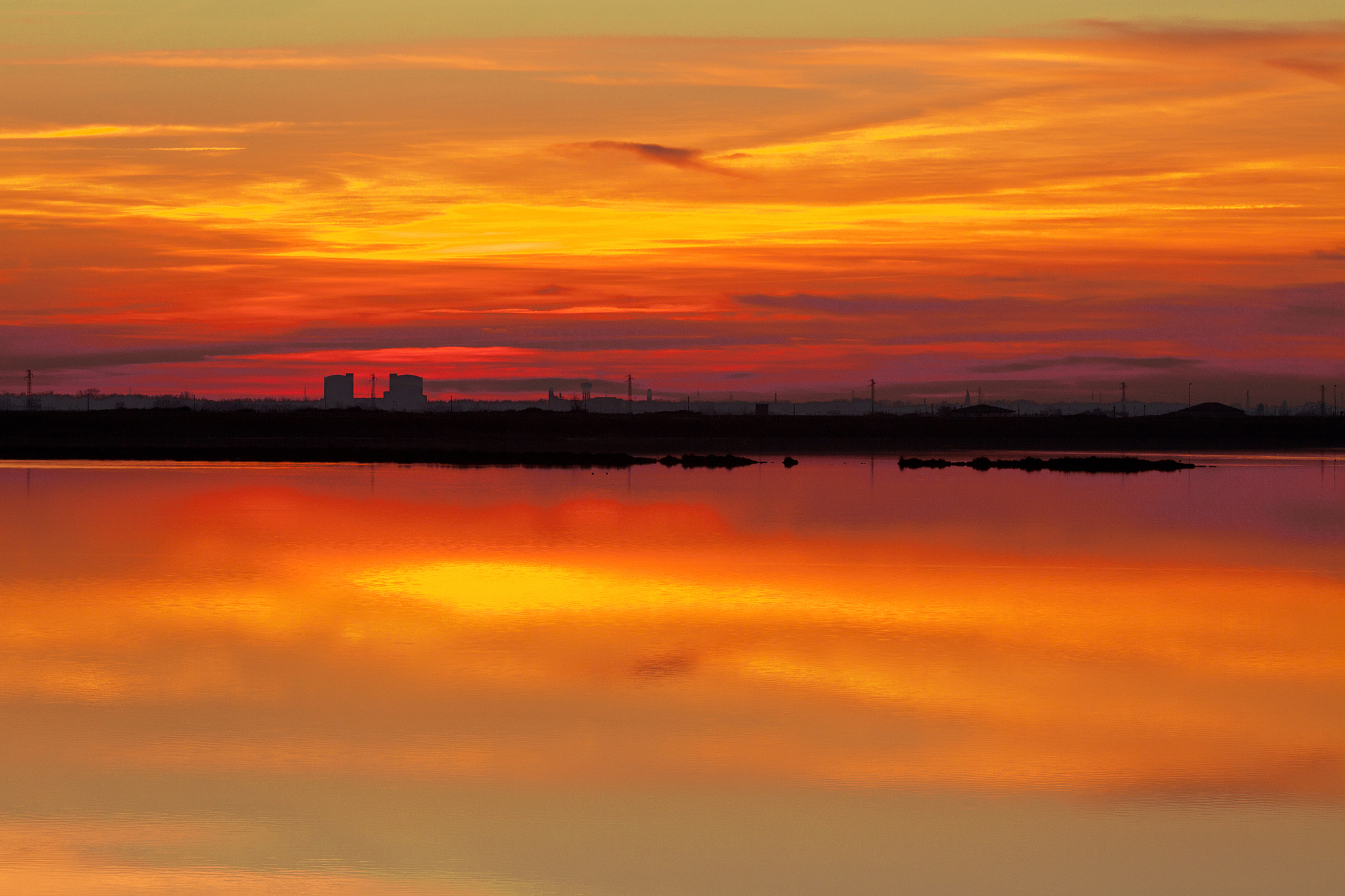 sunset over the valley sagreda 009