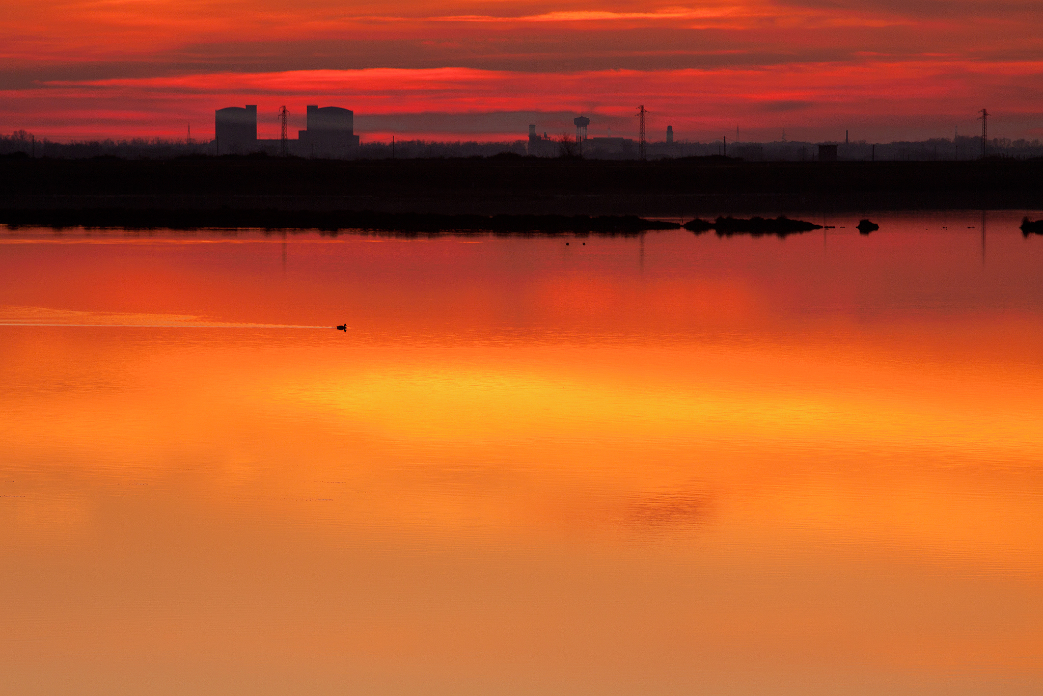 sunset over the valley sagreda 012