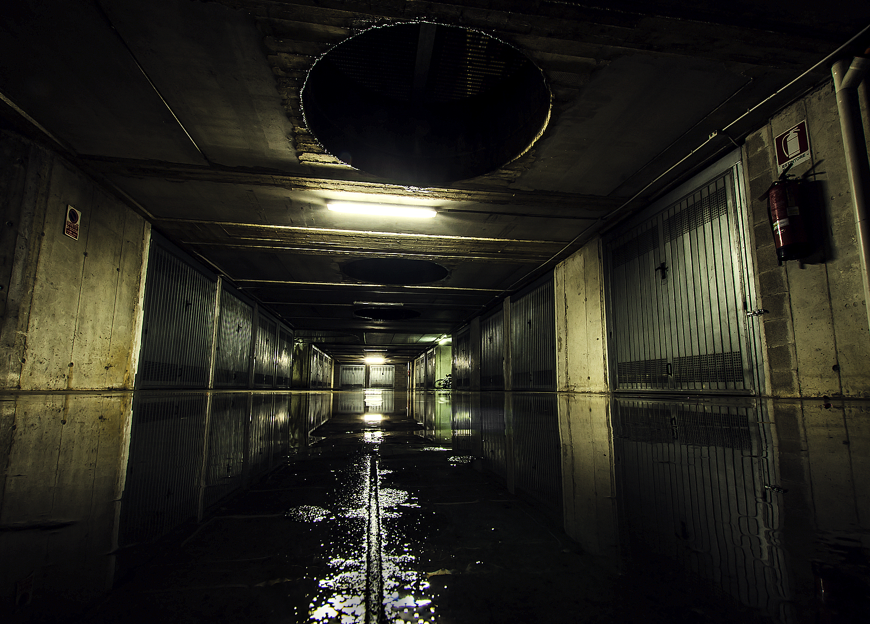 Reflections underground