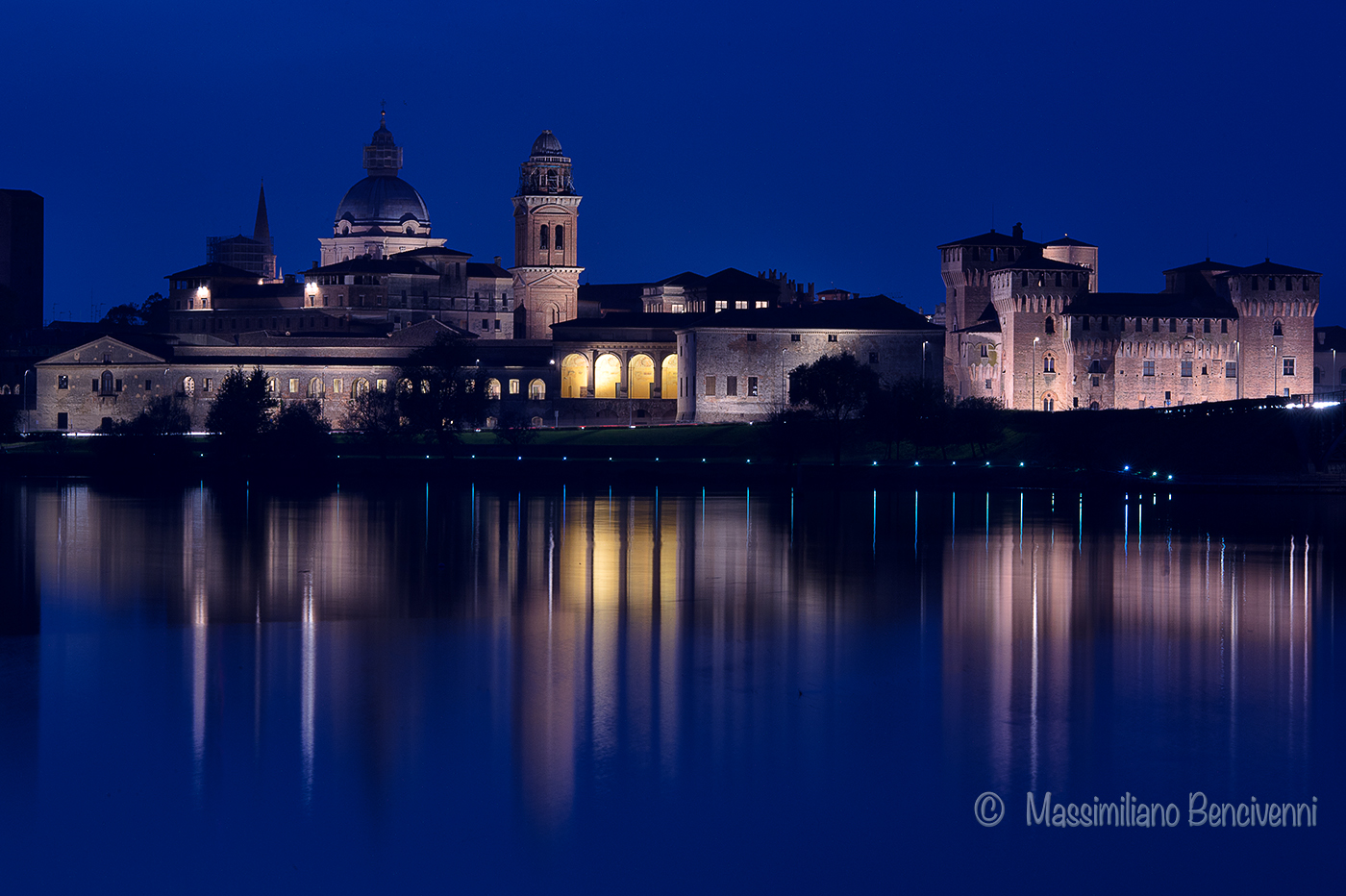 Skyline of Mantova