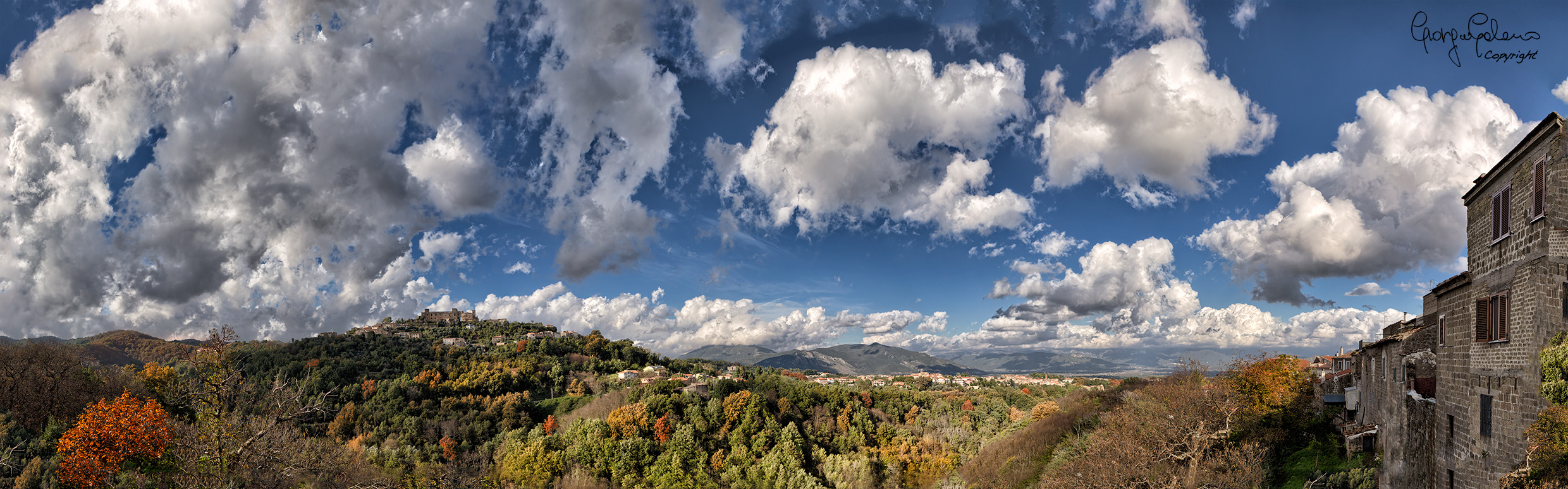 Panorama from the village