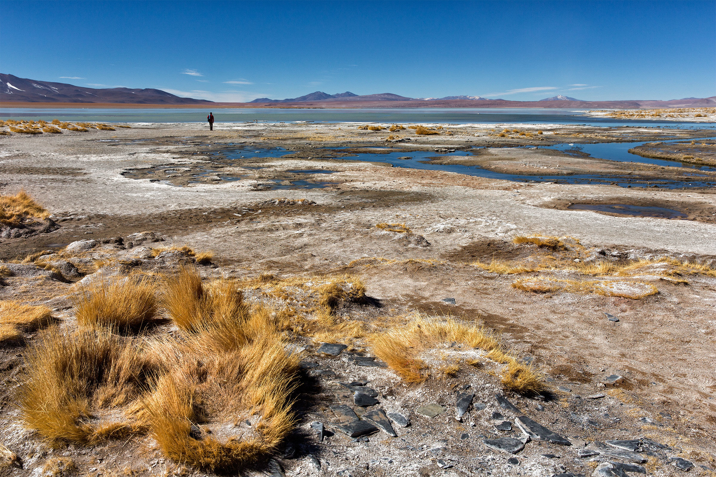 The colors of the lagoon