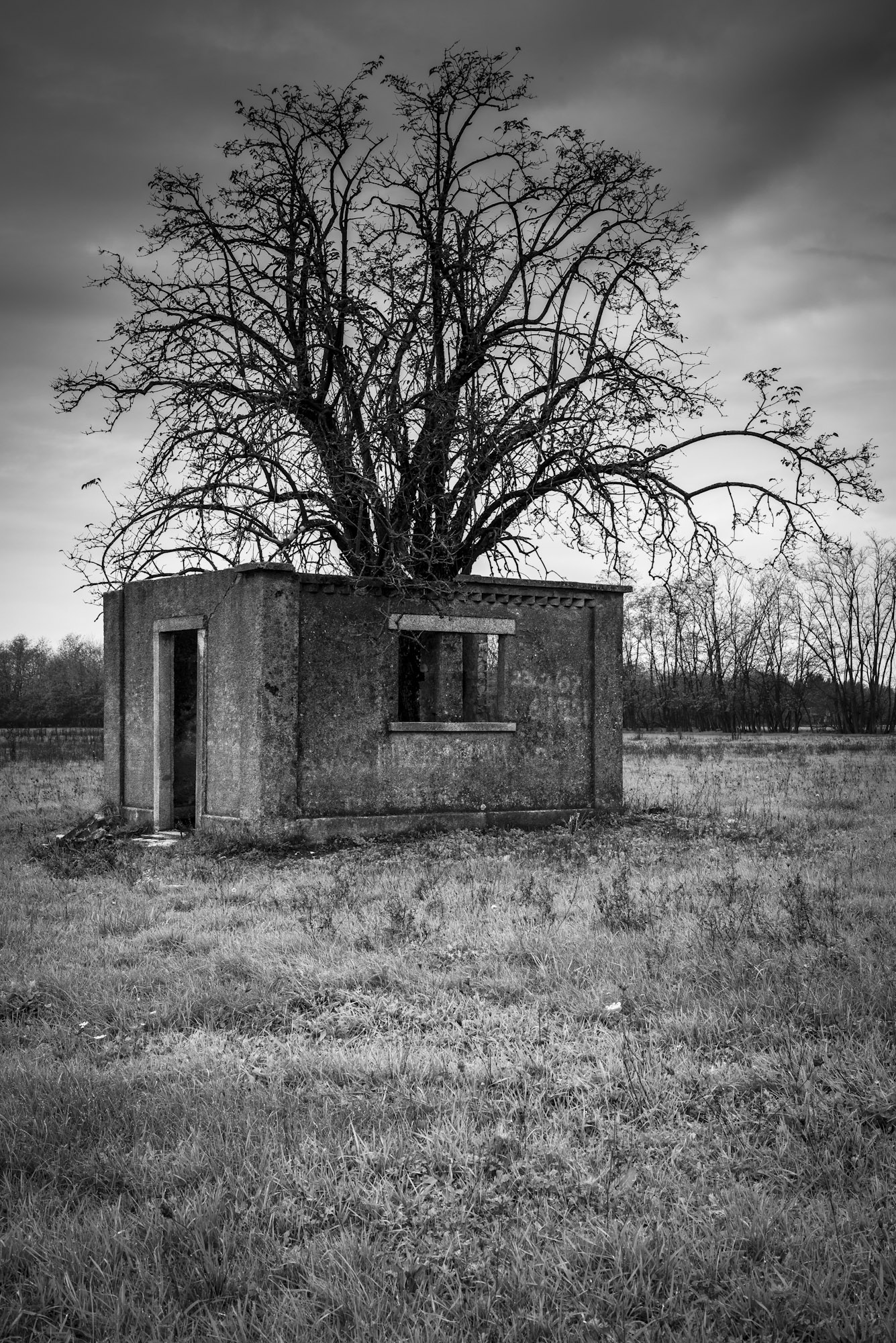 The pastor's house abandoned