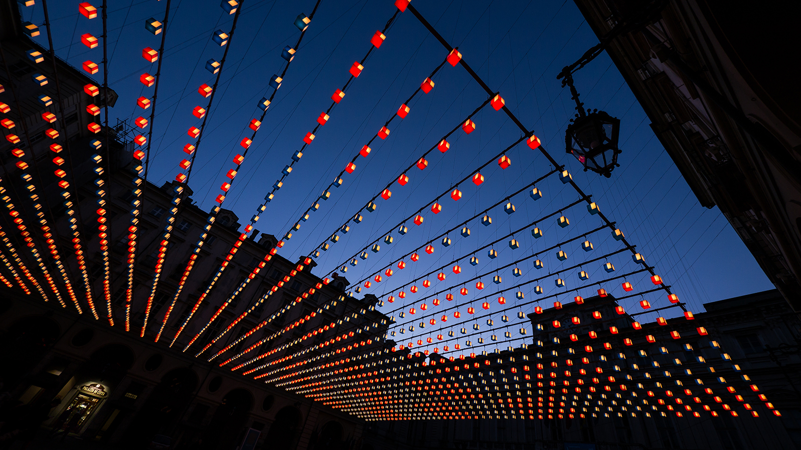 "Luci d 'Artist' Square Town Hall