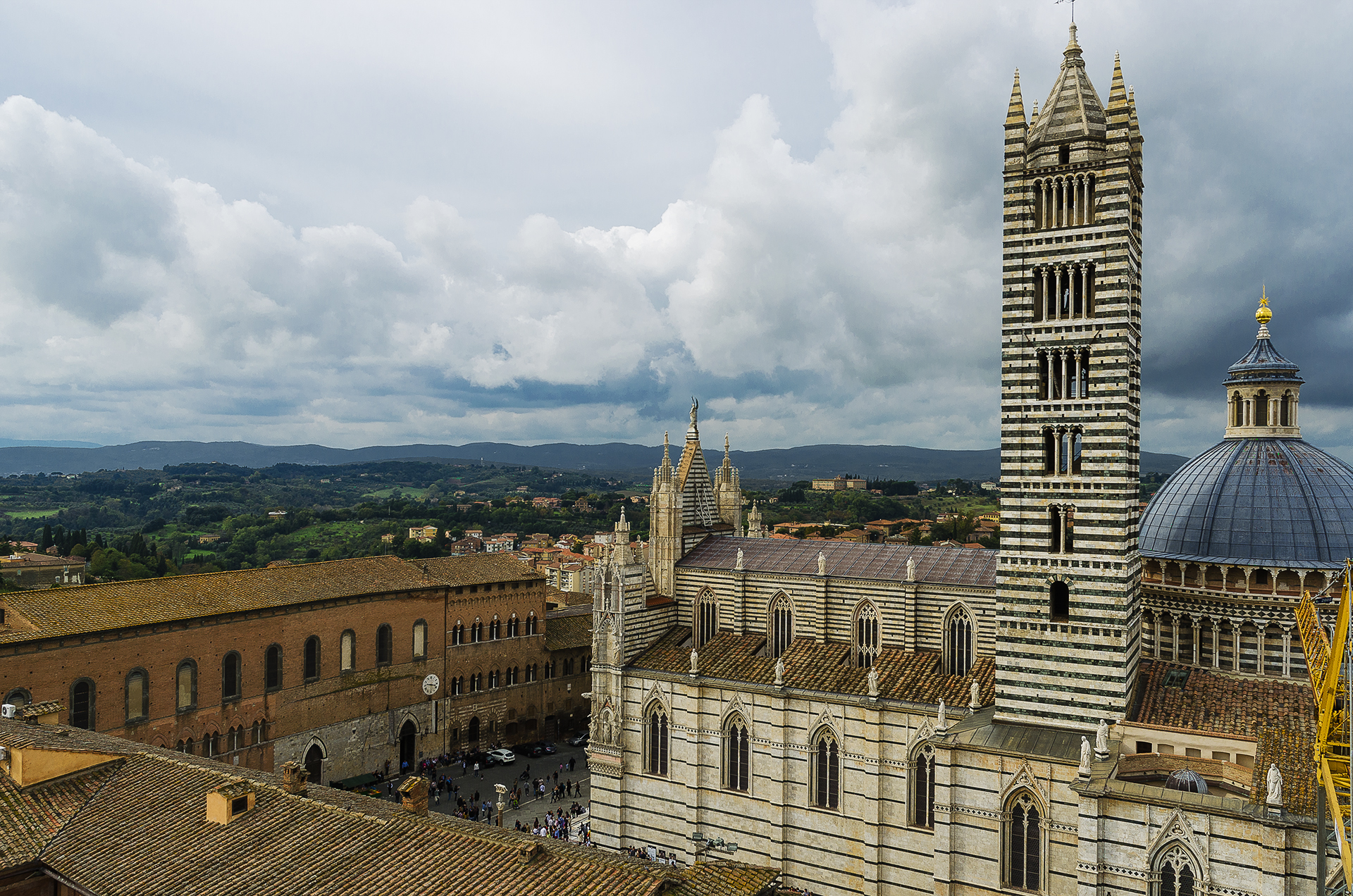 Siena: Duomo dal Frontone