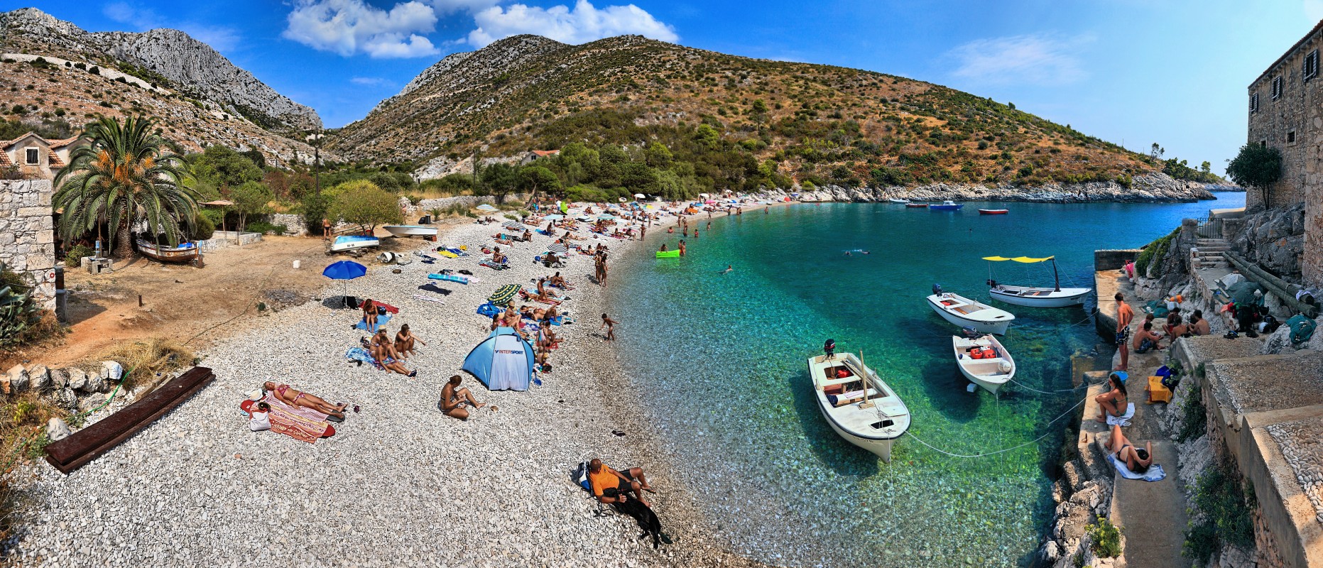 Spiaggia di Dubovica (Isola di Hvar)