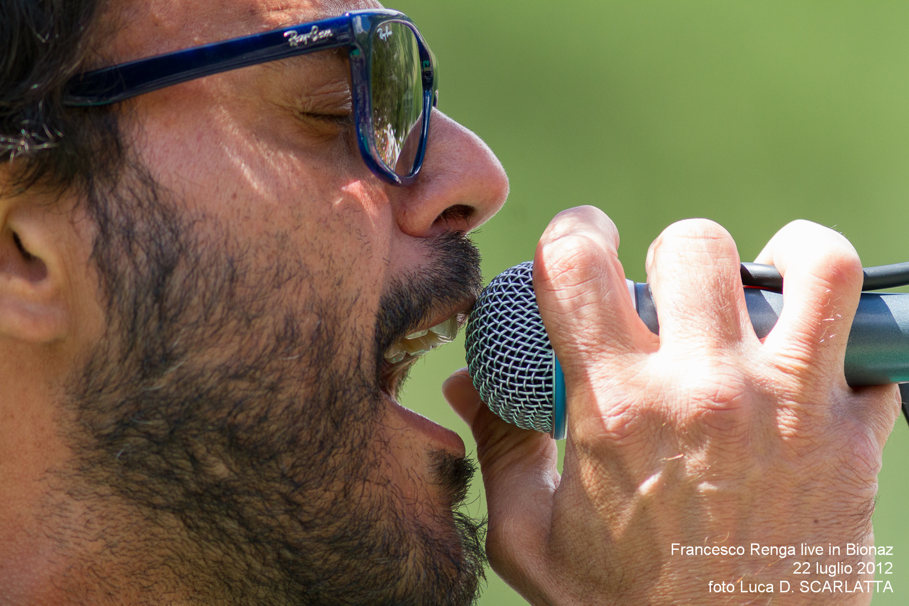 Francesco Renga a Bionaz - 2012