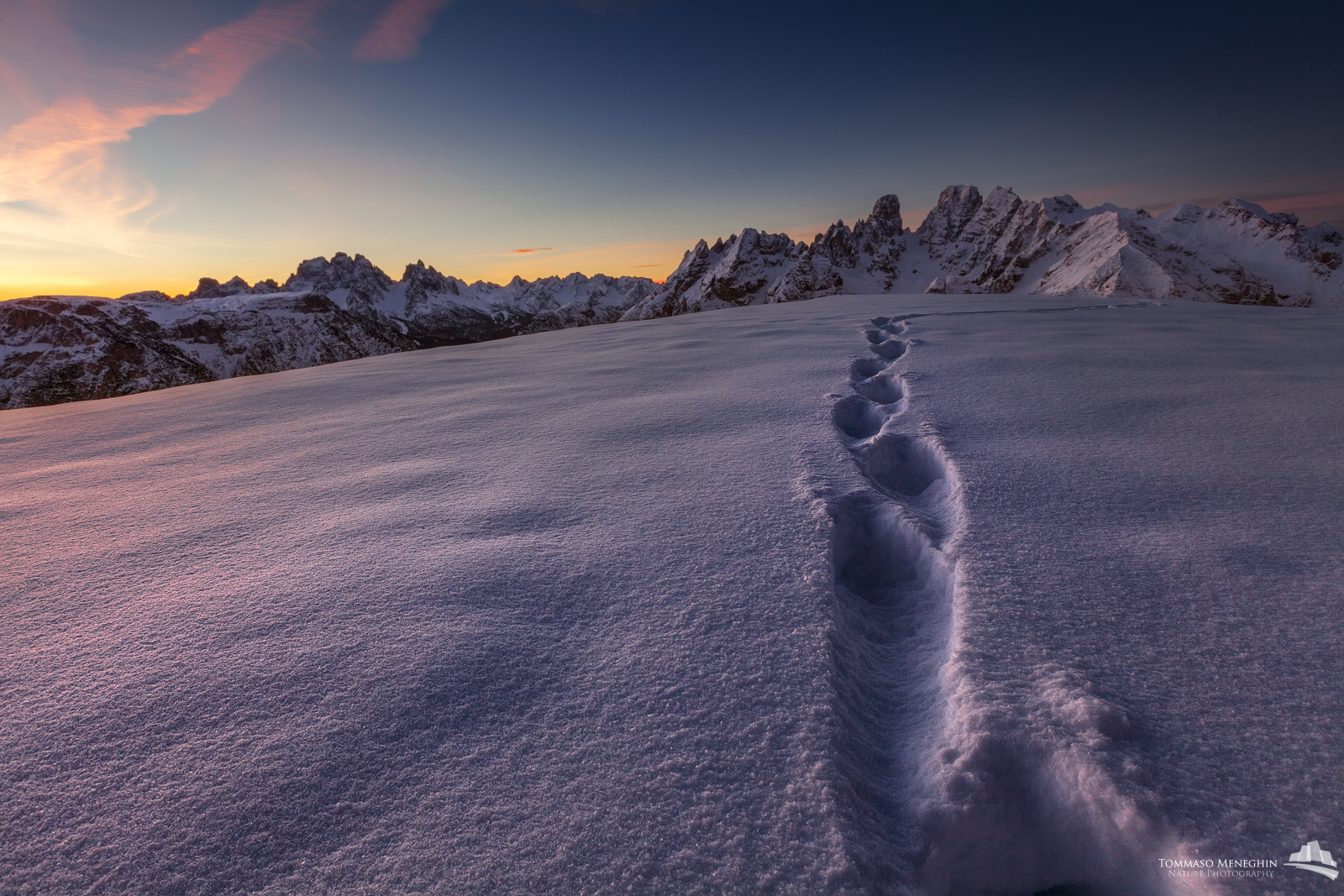 The way to Monte Cristallo