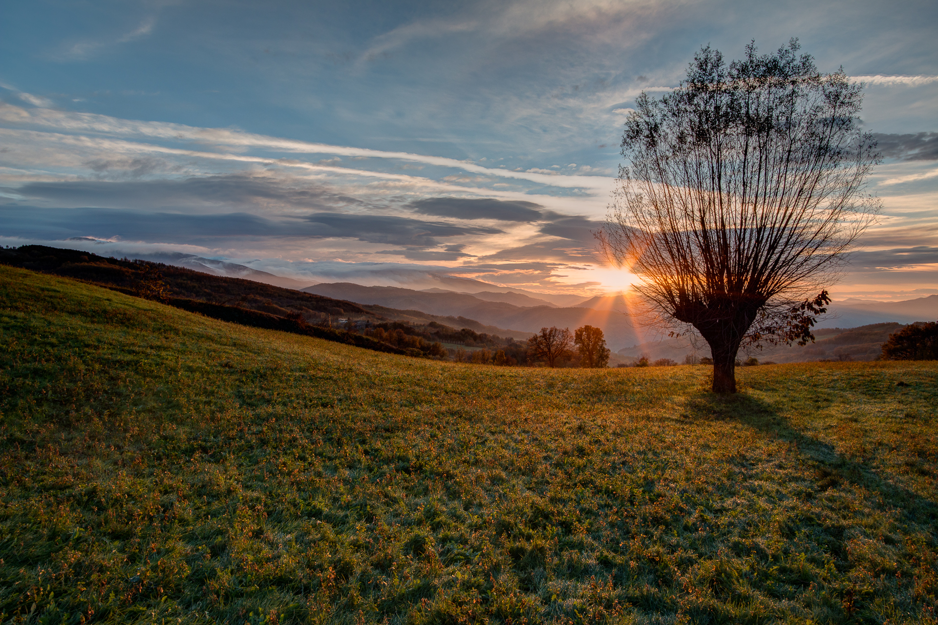 Sunset from Stone Gavina