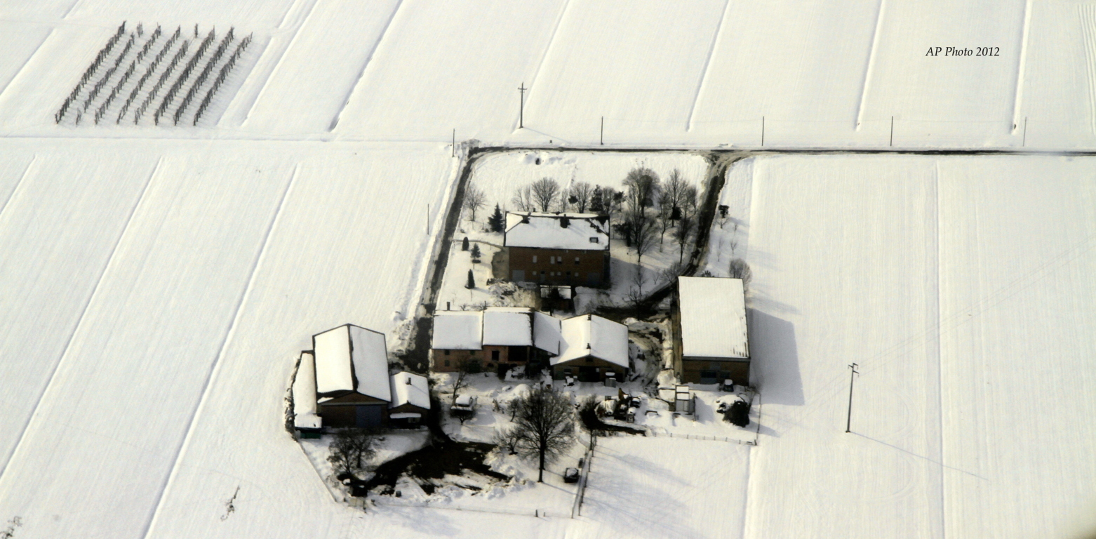 The house in the plain white